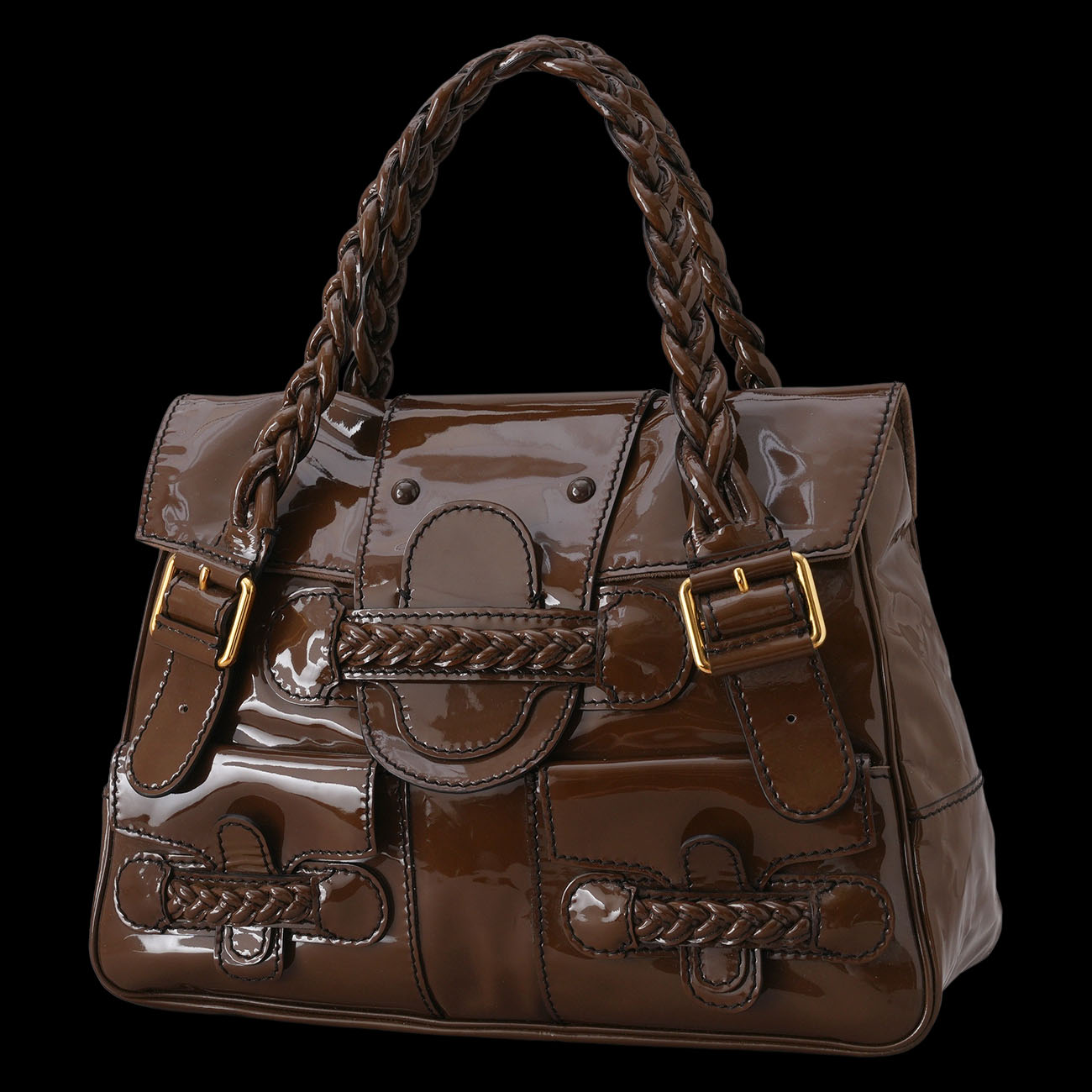 VALENTINO(USED)발렌티노 페이던트 토트백