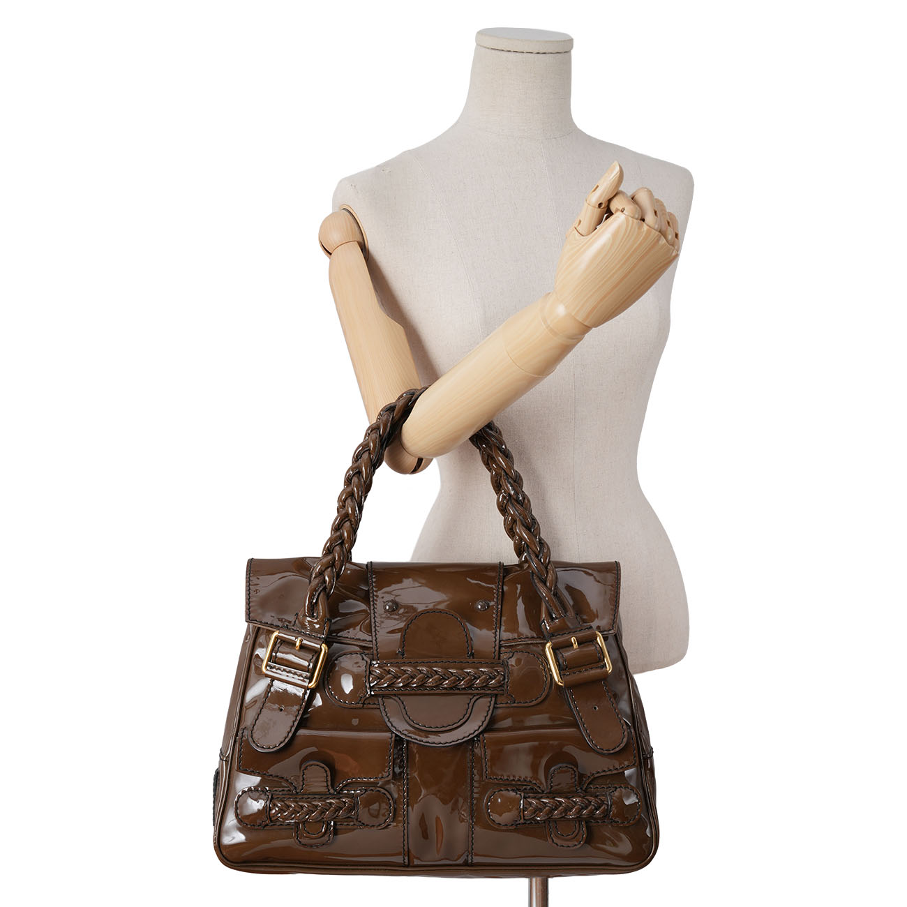 VALENTINO(USED)발렌티노 페이던트 토트백