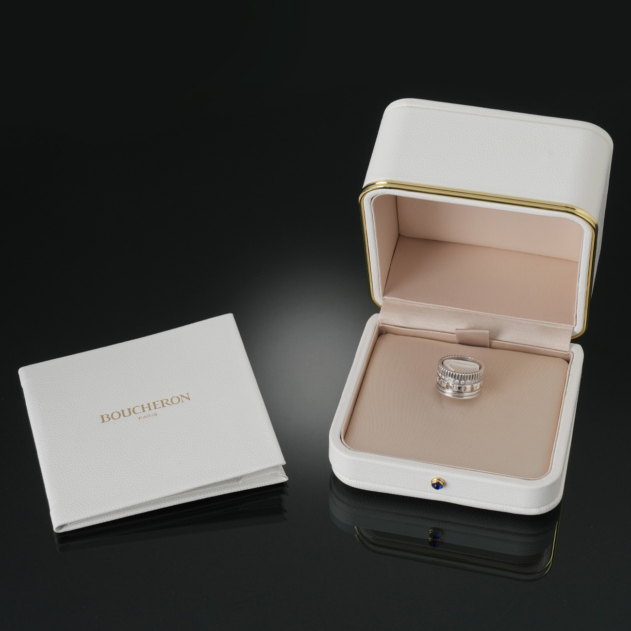 Boucheron(USED)부쉐론 다이아 콰트로 레디언트 링 #54