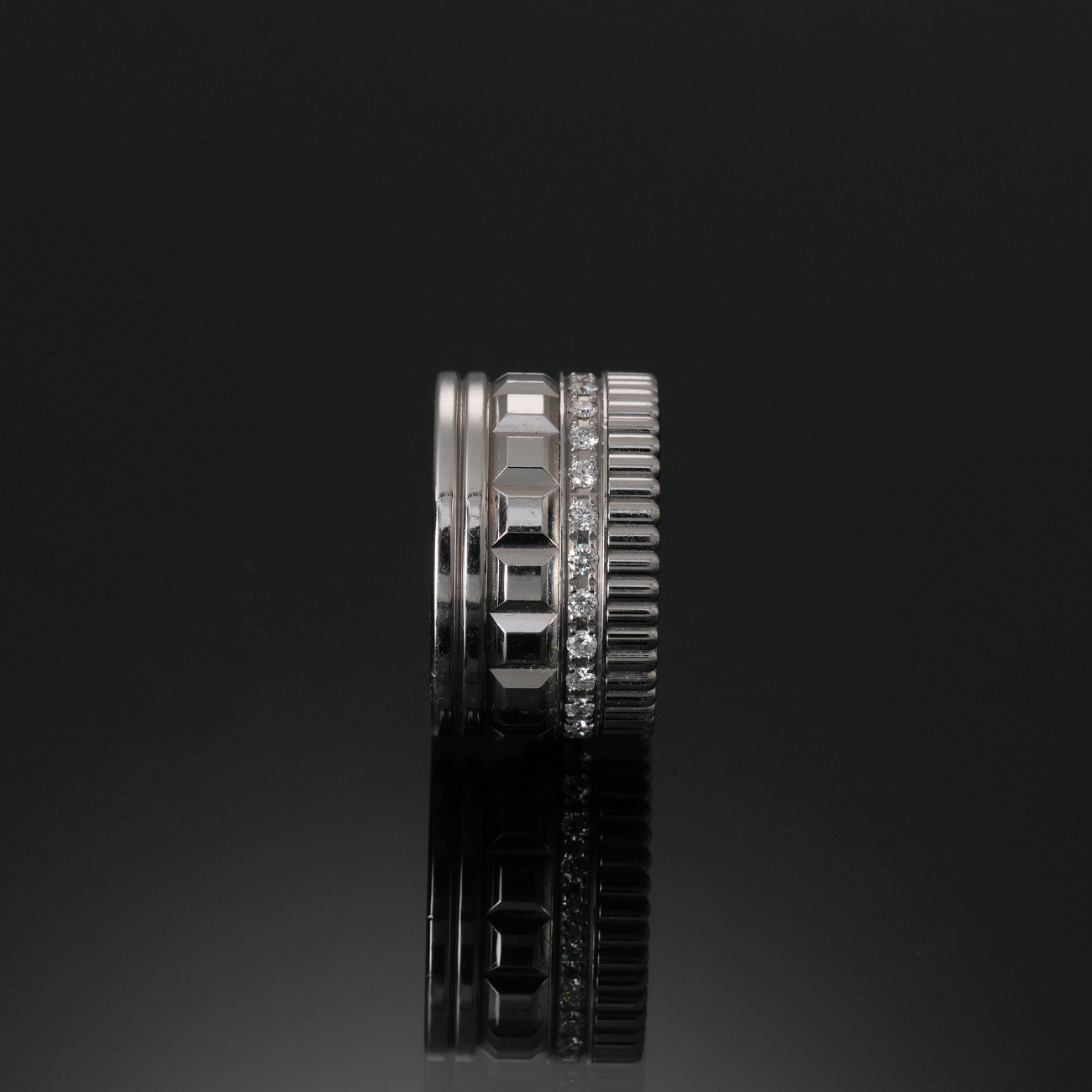 Boucheron(USED)부쉐론 다이아 콰트로 레디언트 링 #54