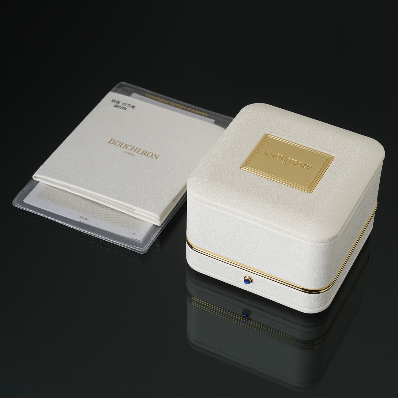 Boucheron(USED)부쉐론 방돔 리즈레 슬리퍼 이어링