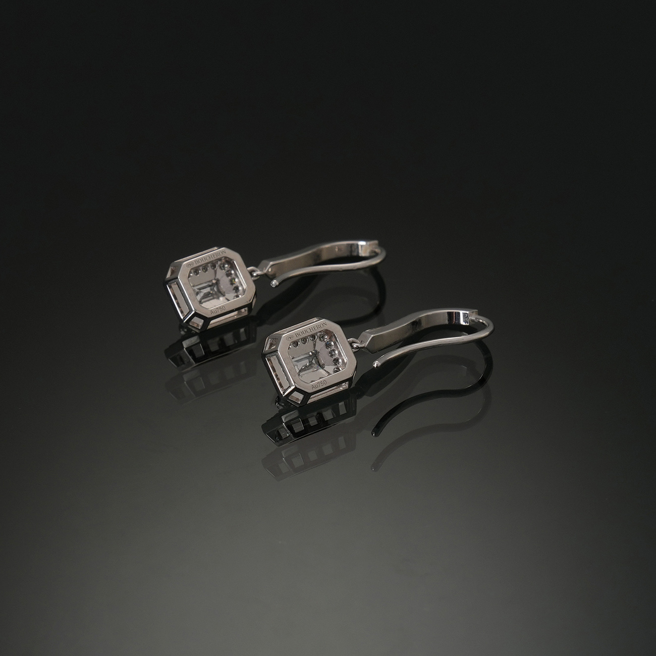 Boucheron(USED)부쉐론 방돔 리즈레 슬리퍼 이어링