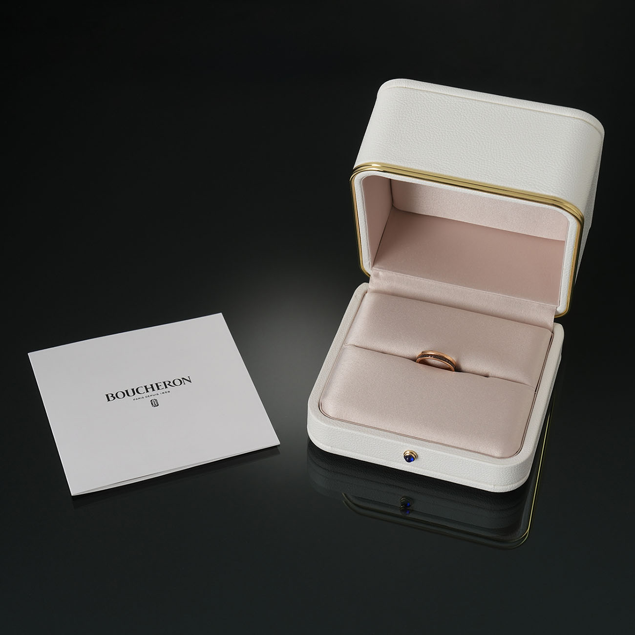 Boucheron(USED)부쉐론 콰트로 클래식 웨딩밴드 #47