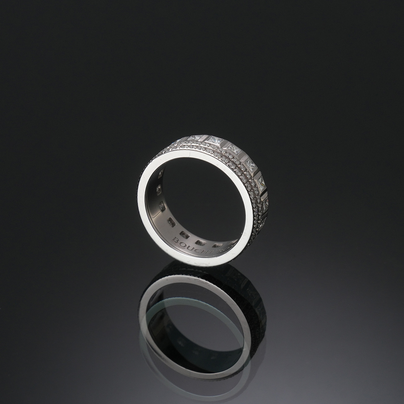 BOUCHERON(USED)부쉐론 콰트로 레디언트 에디션 웨딩밴드 #50