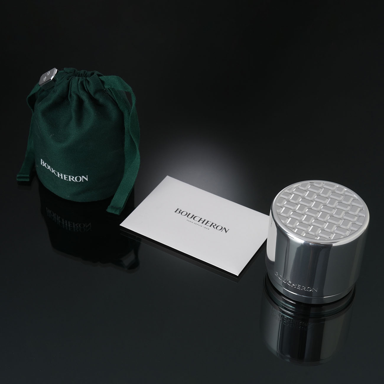 BOUCHERON(USED)부쉐론 콰트로 블랙 에디션 웨딩밴드 #51