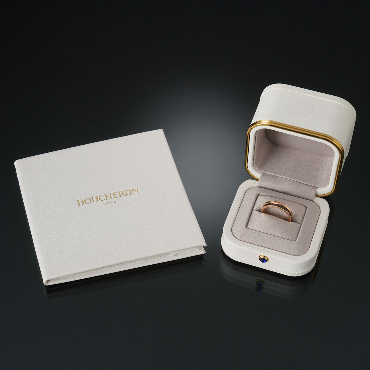 BOUCHERON(USED)부쉐론 콰트로 클래식 웨딩밴드 #52