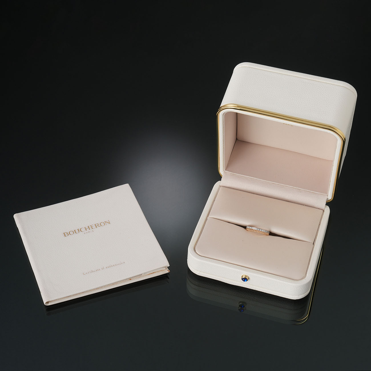 BOUCHERON(USED)부쉐론 콰트로 레디언트 에디션 웨딩밴드 #52