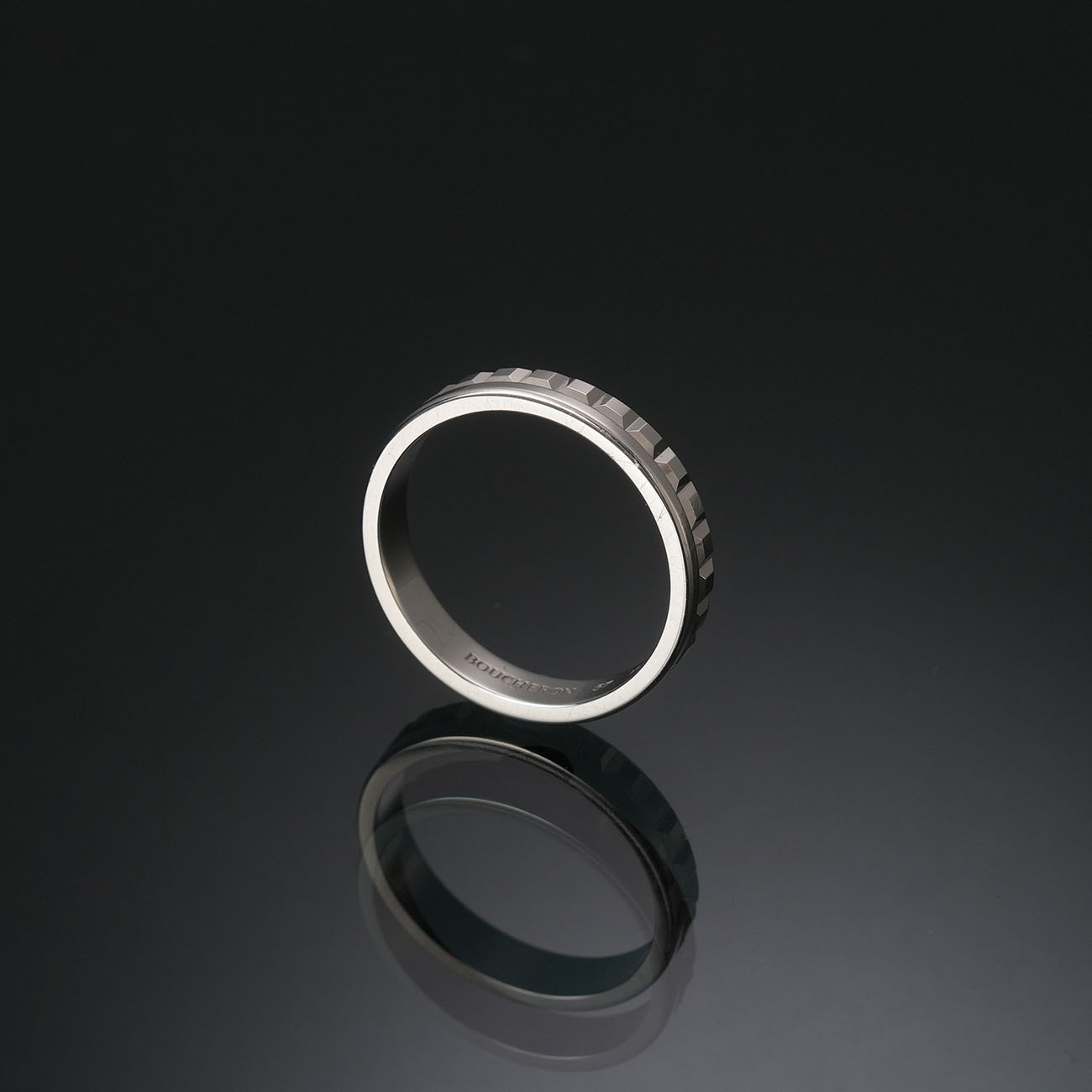 BOUCHERON(USED)부쉐론 콰트로 레디언트 에디션 웨딩 밴드 #57