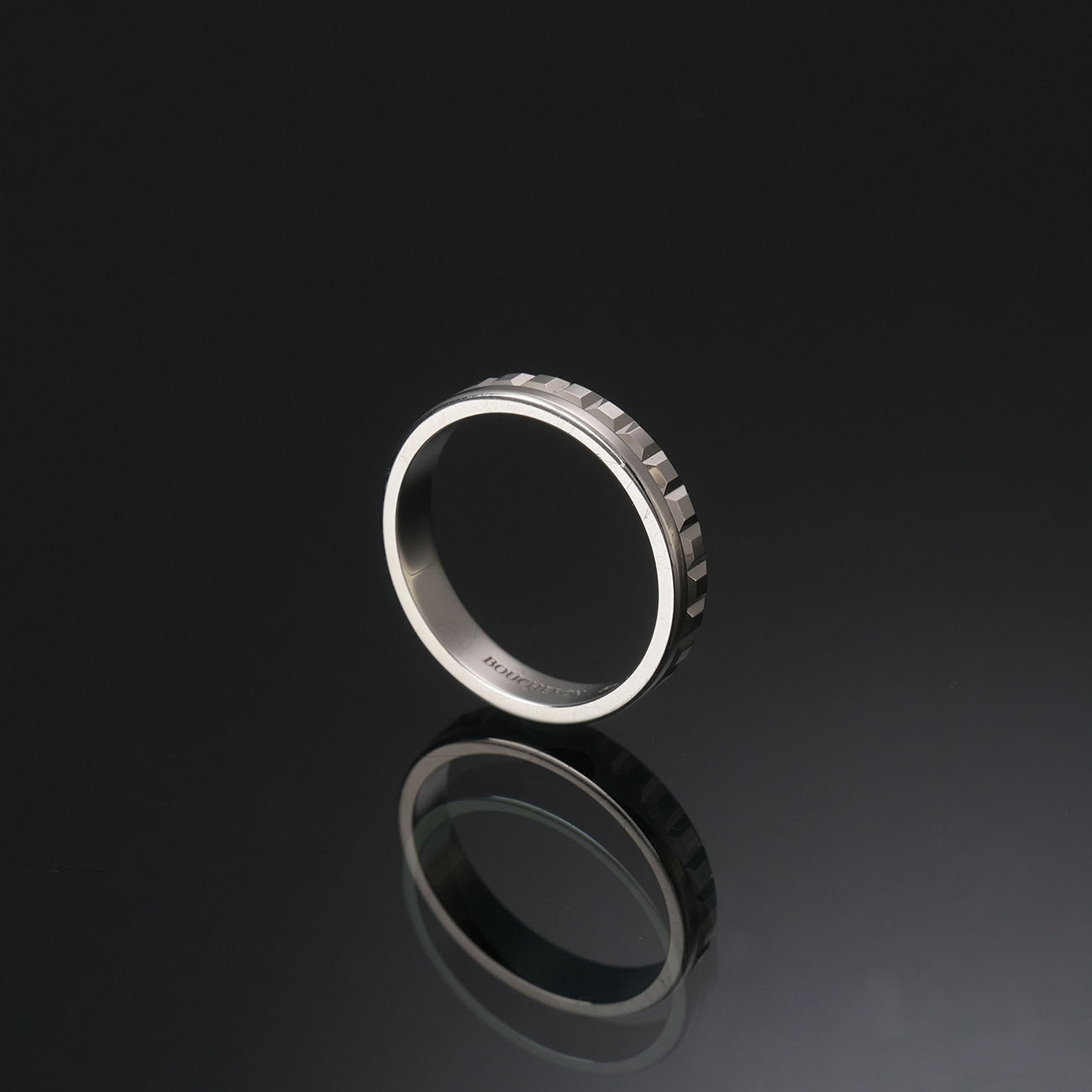 BOUCHERON(USED)부쉐론 콰트로 레디언트 에디션 웨딩 밴드 #57