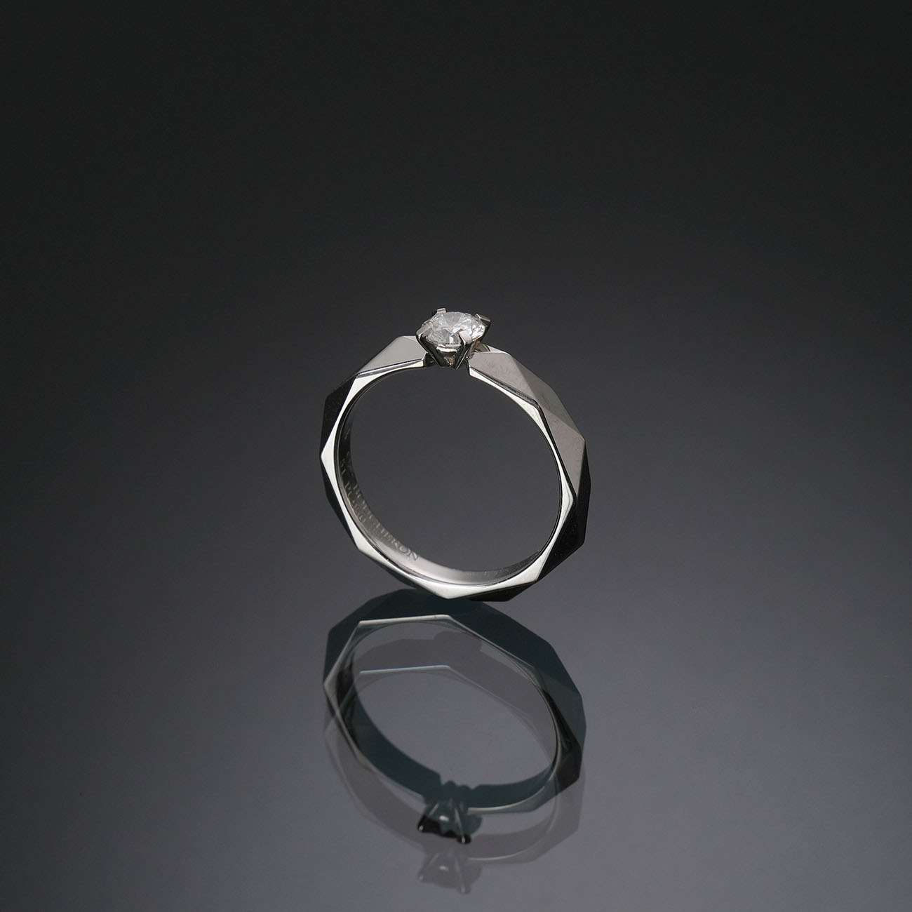 BOUCHERON(USED)부쉐론 솔리테어 0.31ct 플래티늄 링 #51