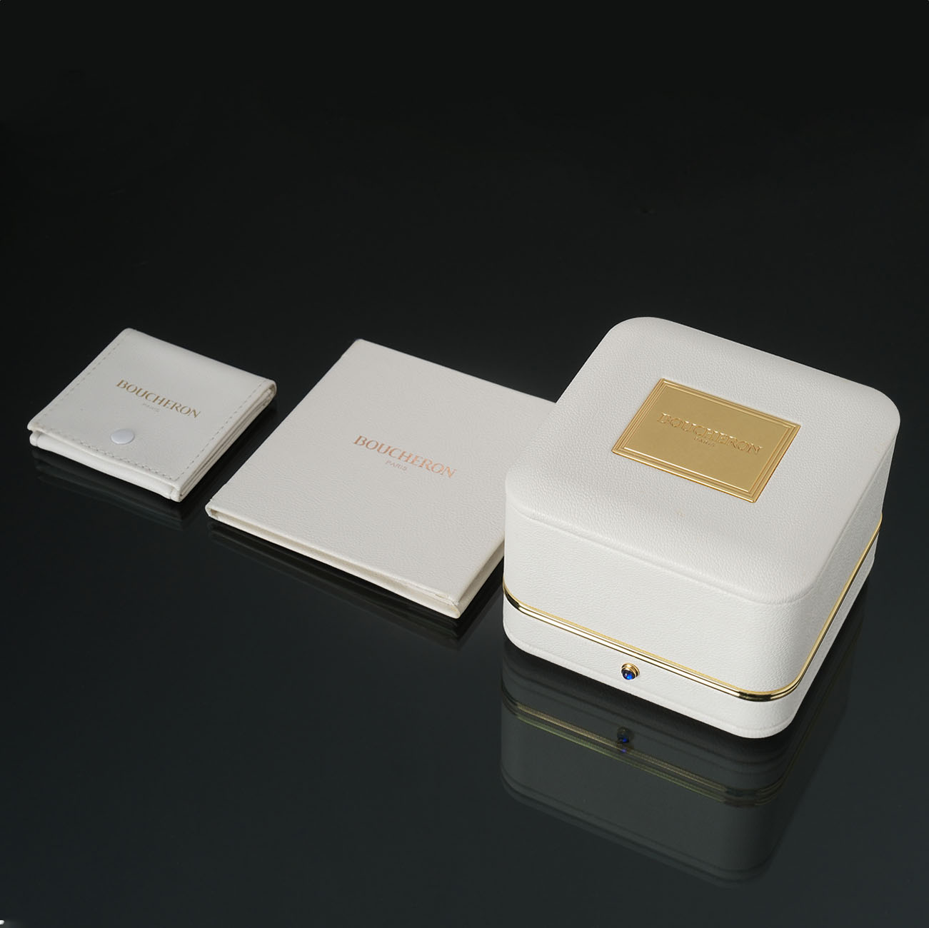 BOUCHERON(USED)부쉐론 콰트로 클래식 웨딩밴드 #57