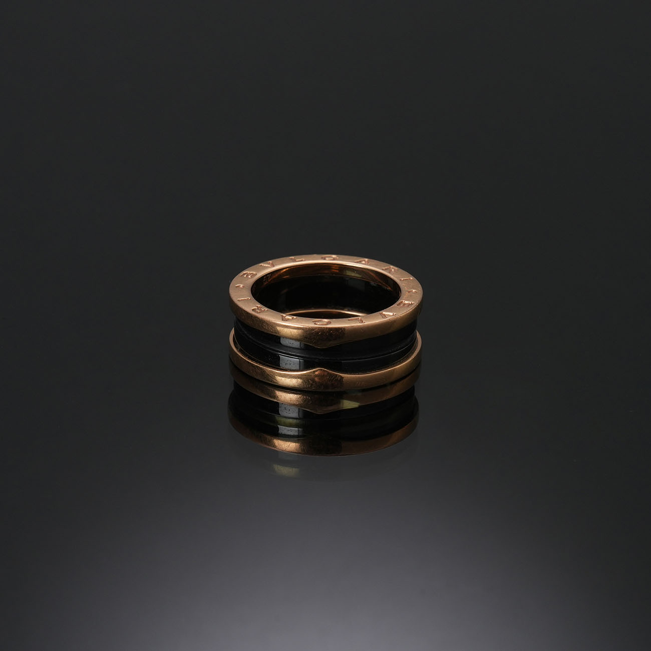 BVLGARI(USED)불가리 비제로원 2밴드 링 #57
