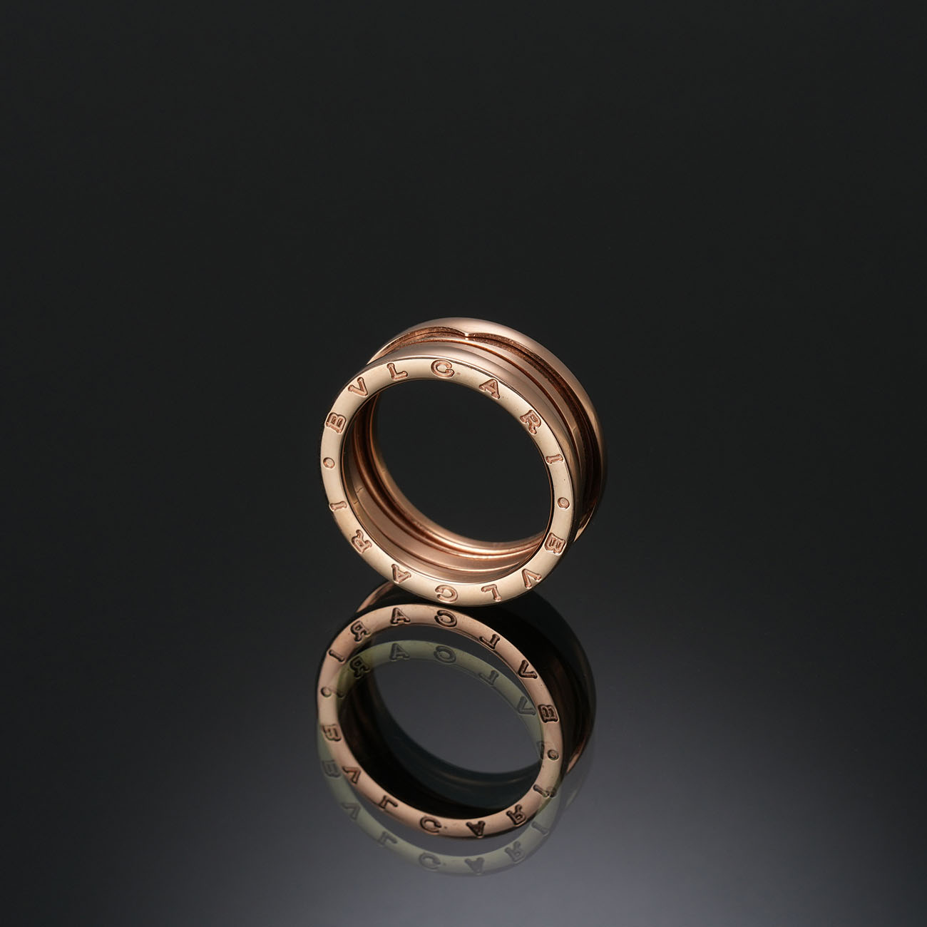 BVLGARI(USED)불가리 비제로원 3밴드 링 #65