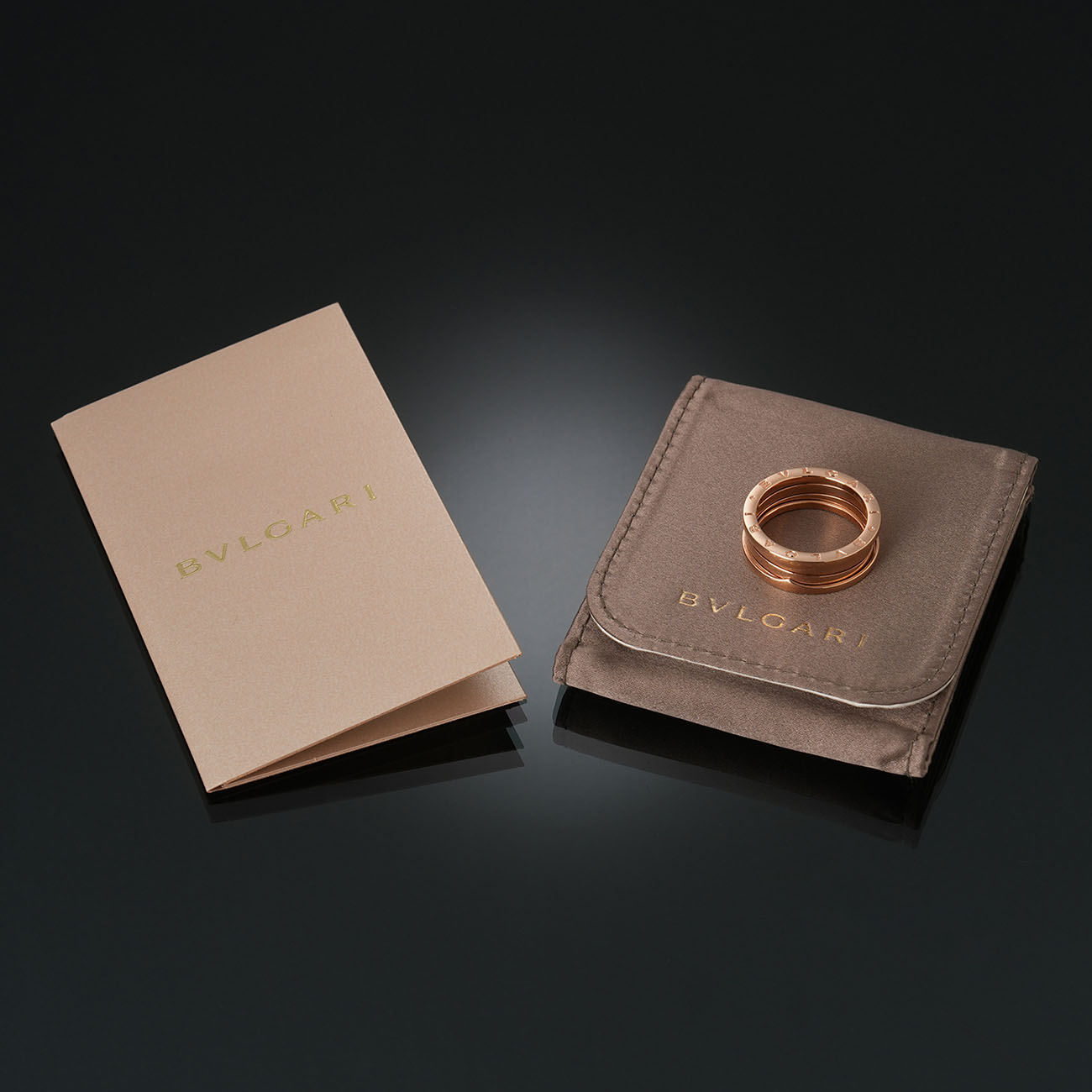BVLGARI(USED)불가리 비제로원 3밴드 링 #65