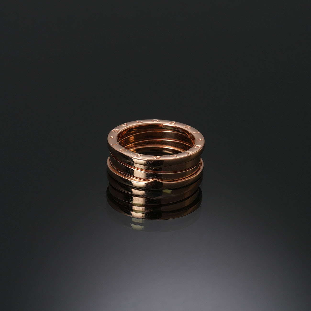 BVLGARI(USED)불가리 비제로원 3밴드 링 #65