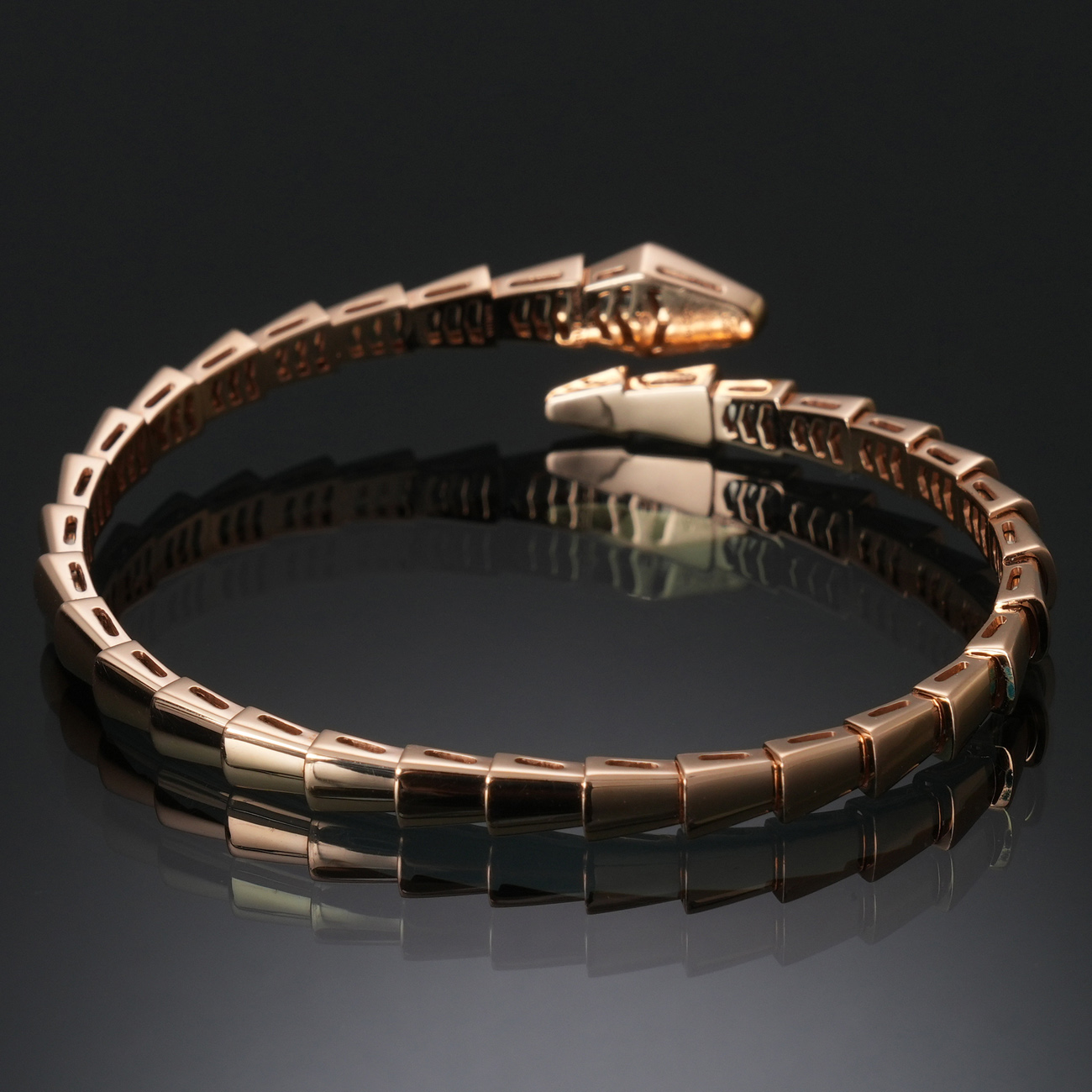 BVLGARI(USED)불가리 세르펜티 바이퍼 다이아 브레이슬릿 스몰 8p