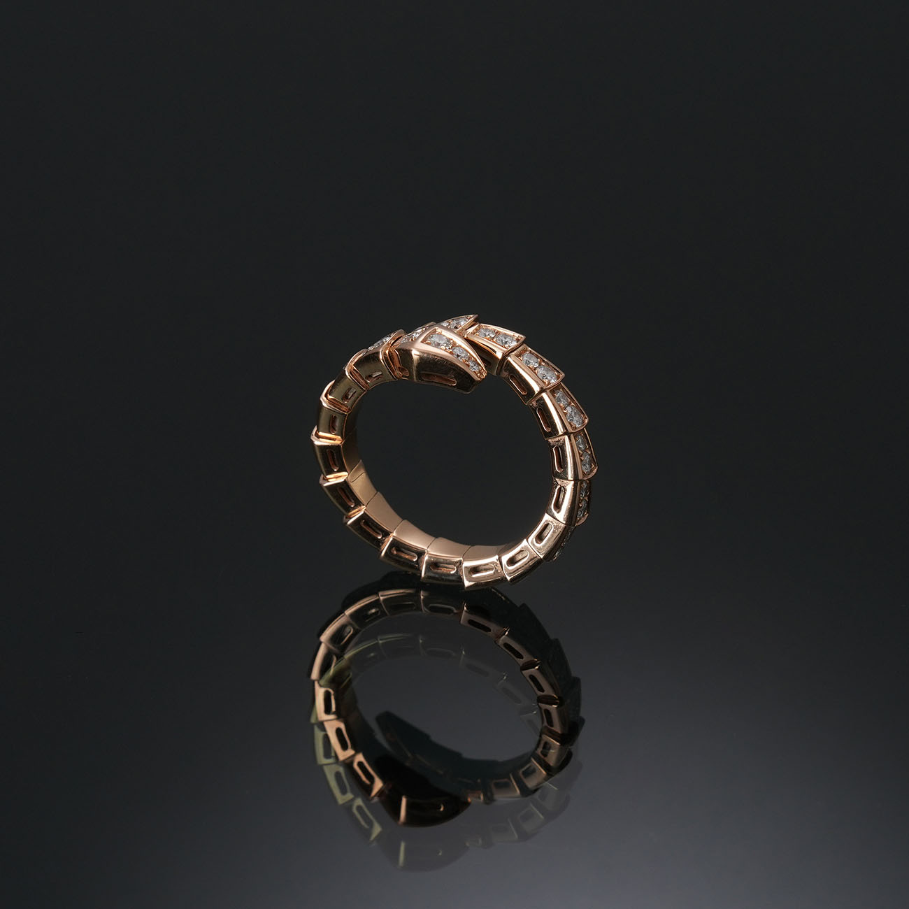 BVLGARI(USED)불가리 세르펜티 바이퍼 다이아 파베링 #M