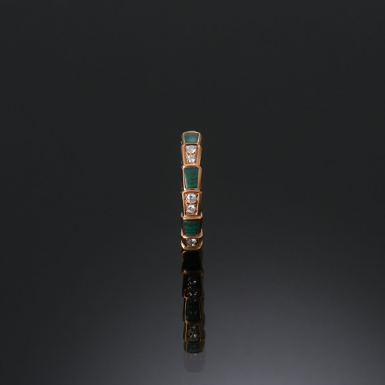 BVLGARI(USED)불가리 다이아 세르펜티 바이퍼 링 #51