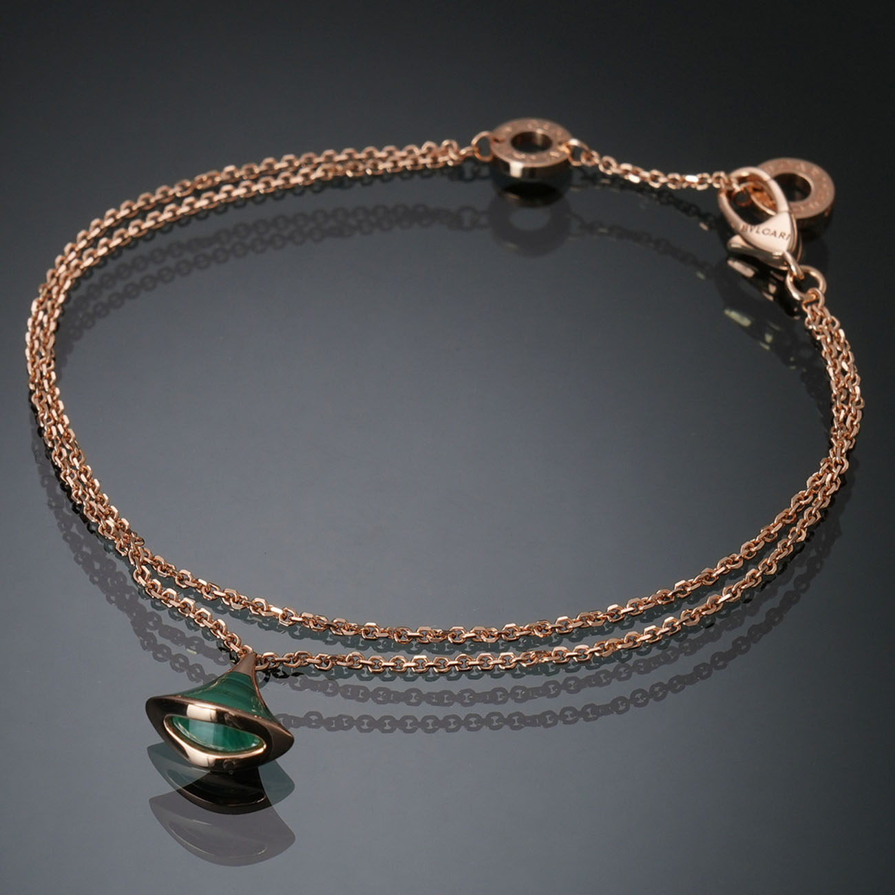 BVLGARI(USED)불가리 디바스드림 브레이슬릿 말라카이트