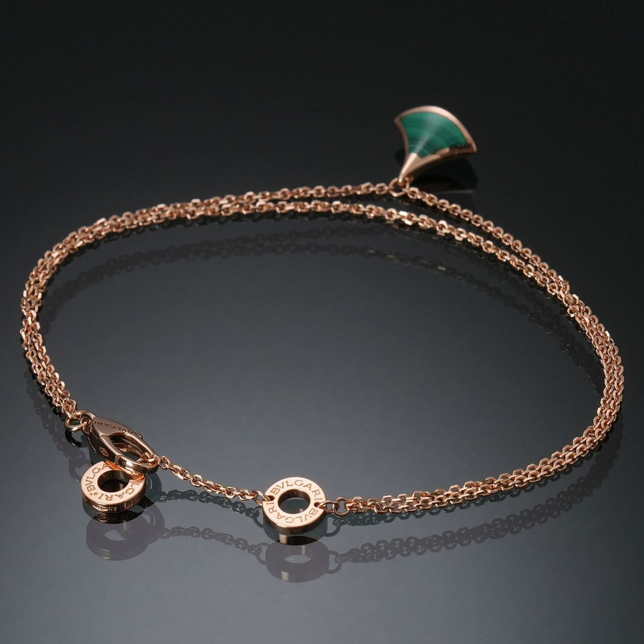 BVLGARI(USED)불가리 디바스드림 브레이슬릿 말라카이트