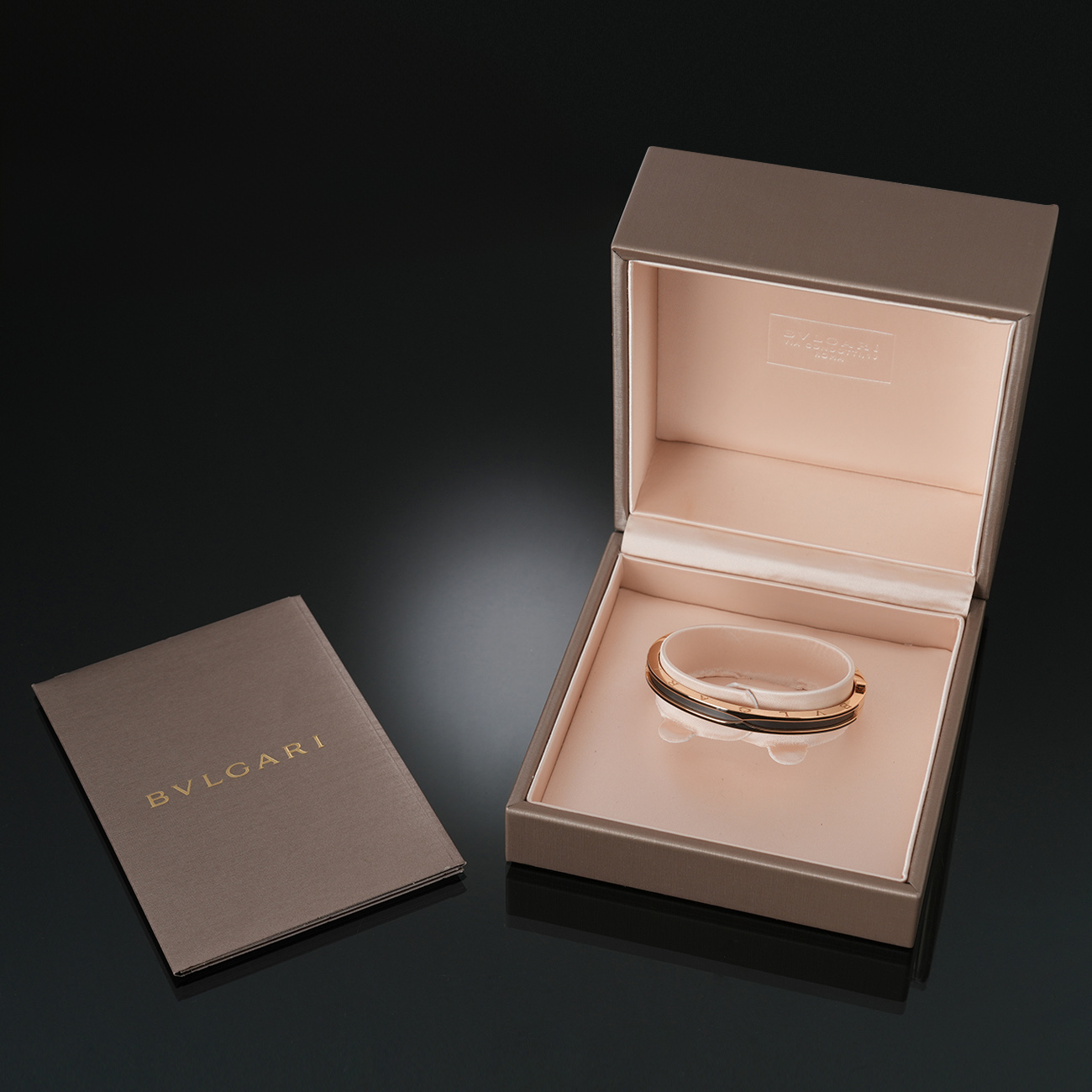 BVLGARI(USED)불가리 비제로원 매트 블랙세라믹 브레이슬릿#S