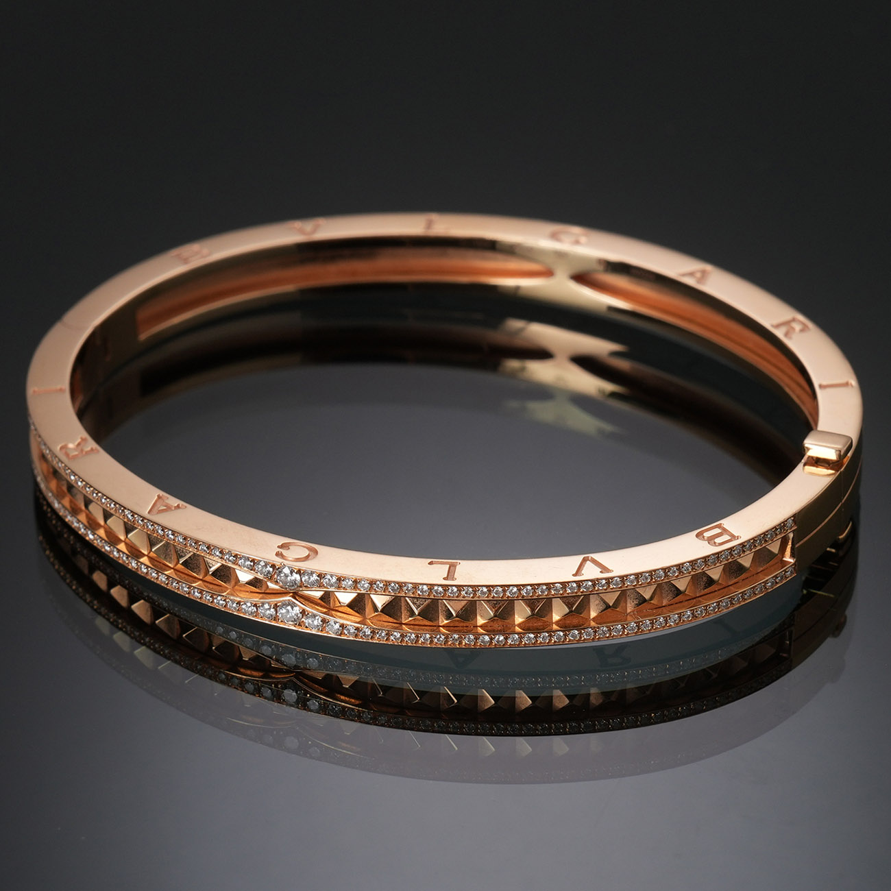 BVLGARI(USED)불가리 360254 다이아 비제로원 락 브레이슬릿 #M