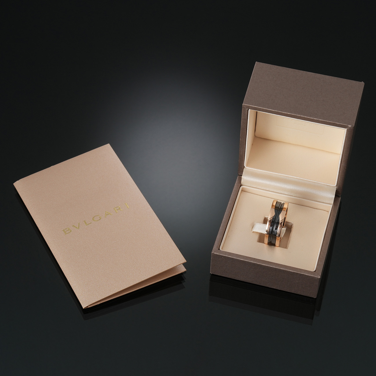 BVLGARI(USED)불가리 비제로원 클래식 2밴드 링 #63
