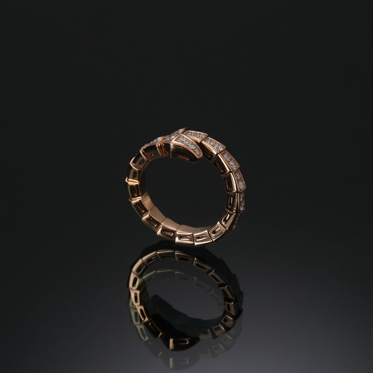 BVLGARI(USED)불가리 다이아파베 세르펜티 바이퍼링 #M