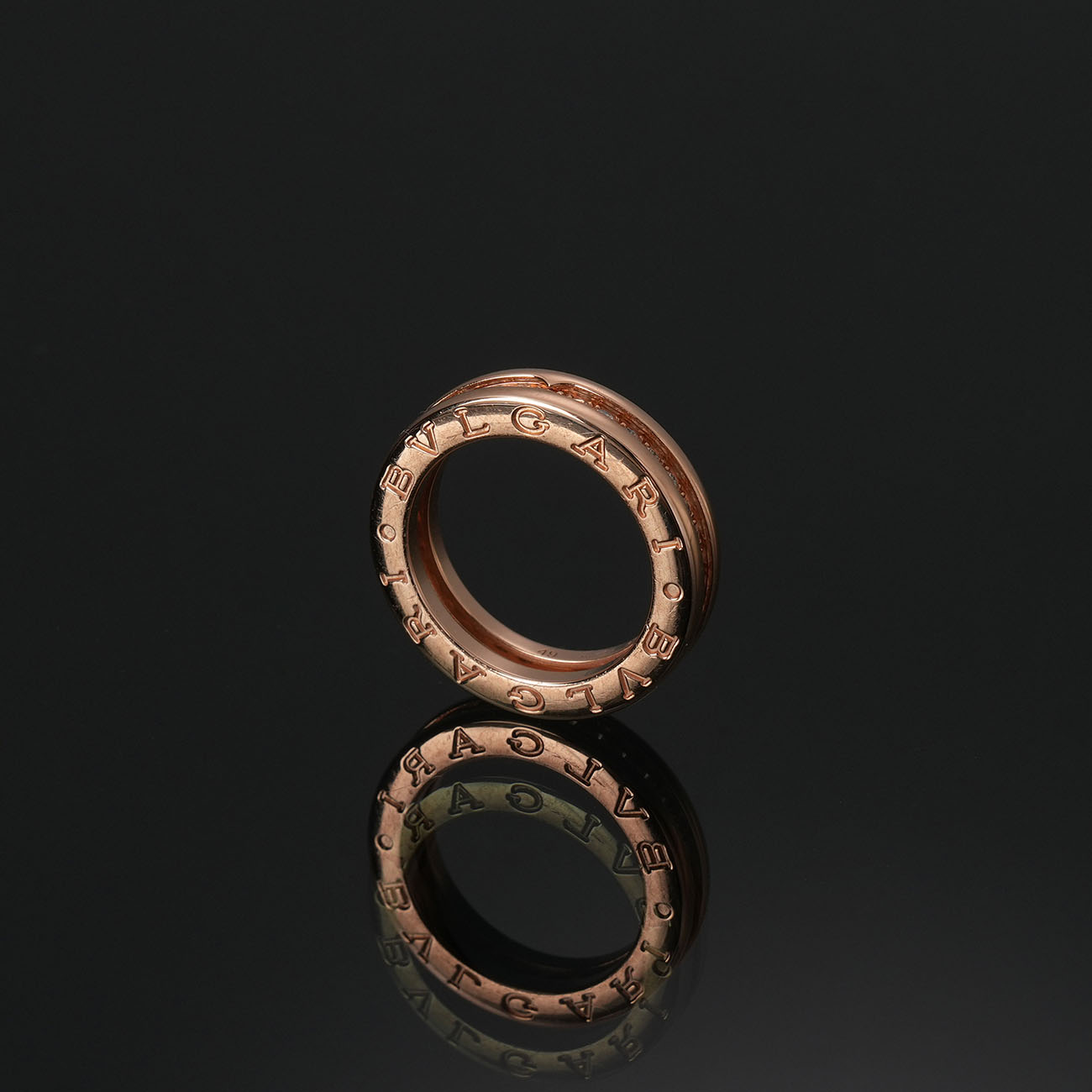 BVLGARI(USED)불가리 파베 다이아몬드 비제로원 1밴드 링 #49