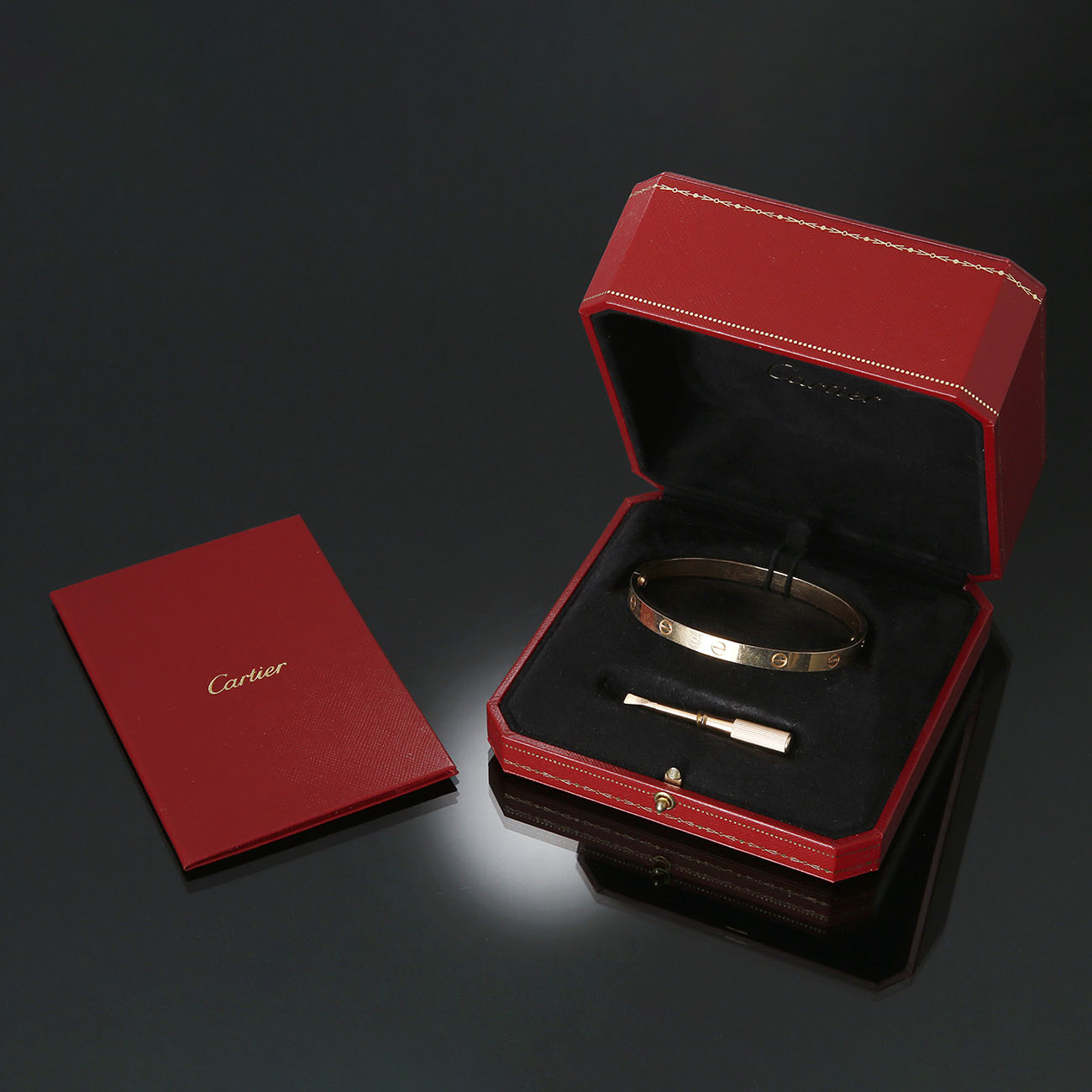 CARTIER(USED)까르띠에 러브 브레이슬릿 #20