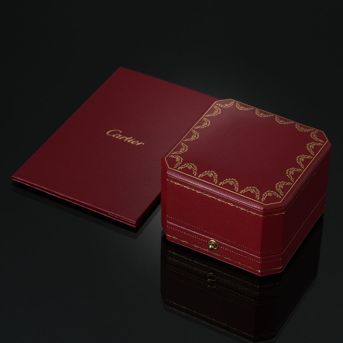 CARTIER(USED)까르띠에 C 드 까르띠에 웨딩밴드 #52
