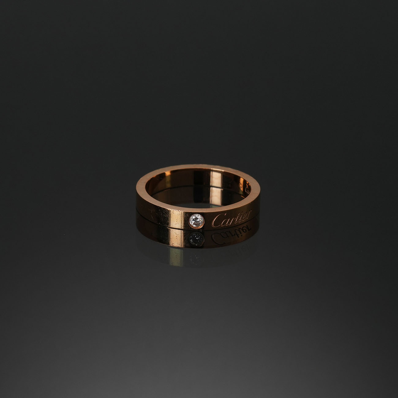 CARTIER(USED)까르띠에 C 드 까르띠에 웨딩밴드 #52