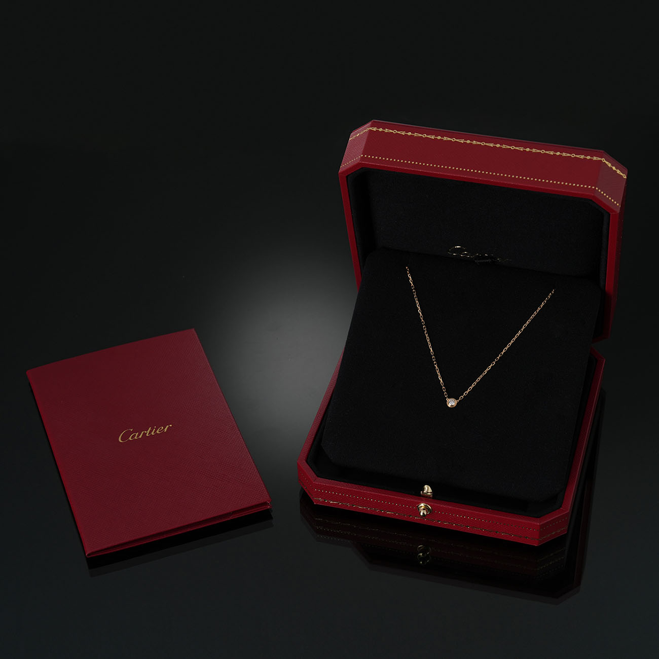 CARTIER(USED)까르띠에 다무르 1P 네크리스