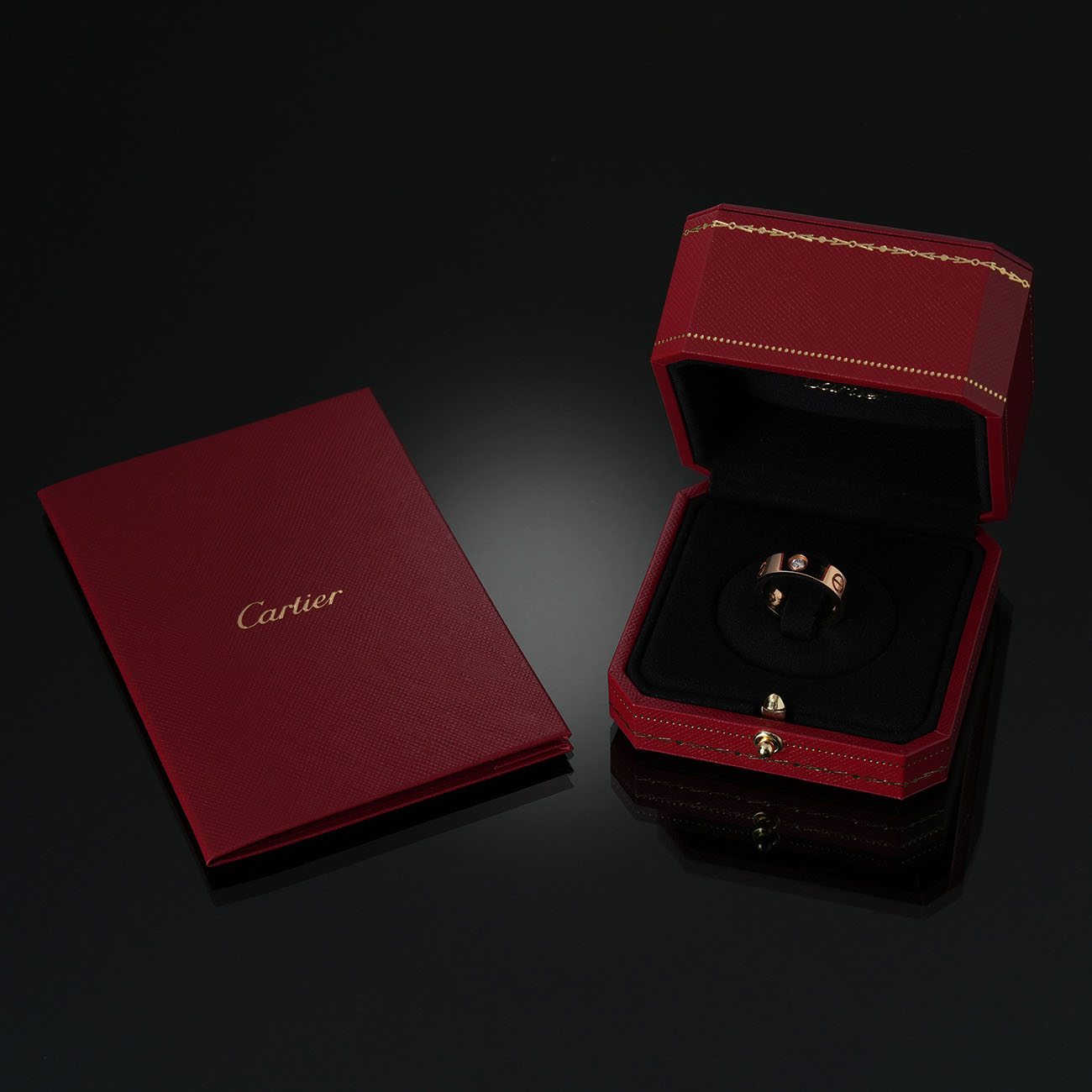 CARTIER(USED)까르띠에 3P 러브링 #51