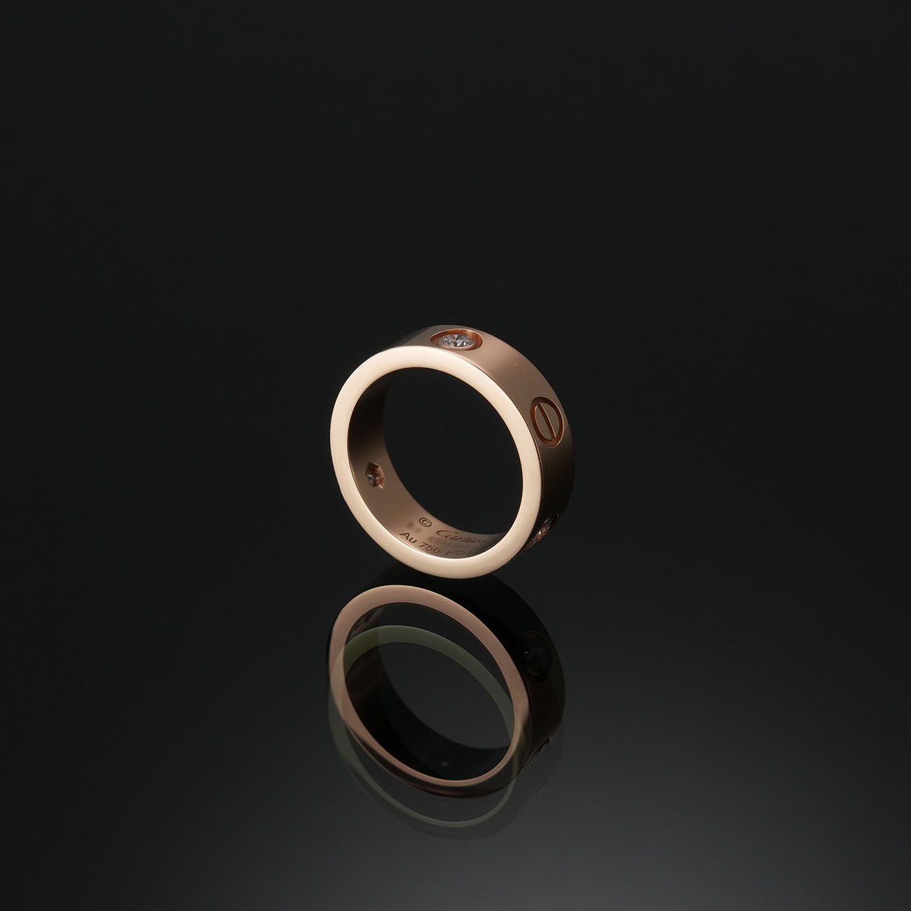 CARTIER(USED)까르띠에 3P 러브링 #51