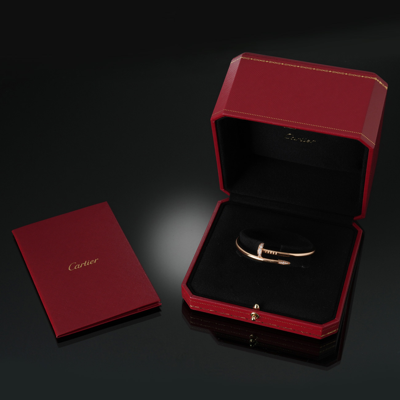 CARTIER(USED)까르띠에 저스트 앵 끌루 다이아 브레이슬릿 #16