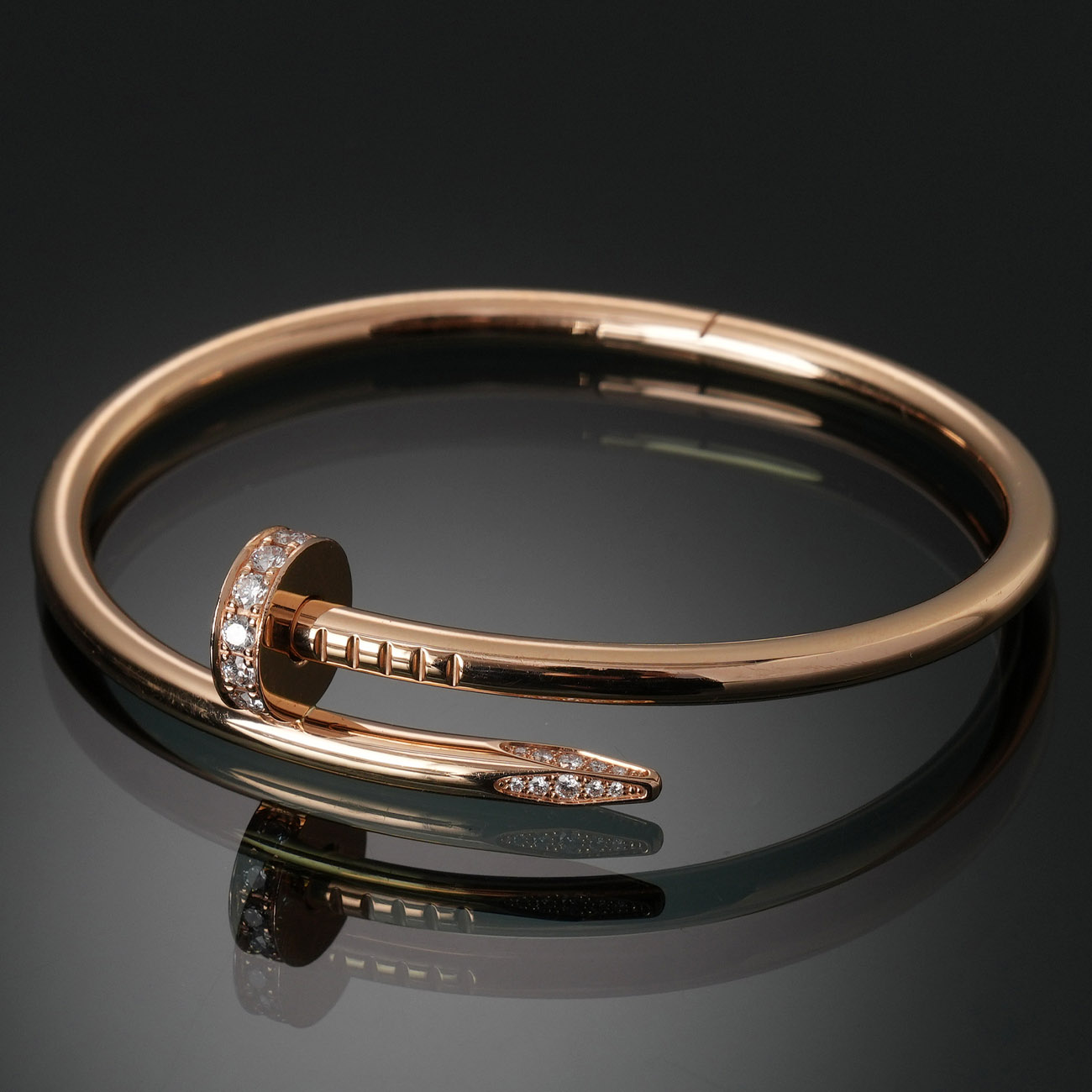 CARTIER(USED)까르띠에 저스트 앵 끌루 다이아 브레이슬릿 #16