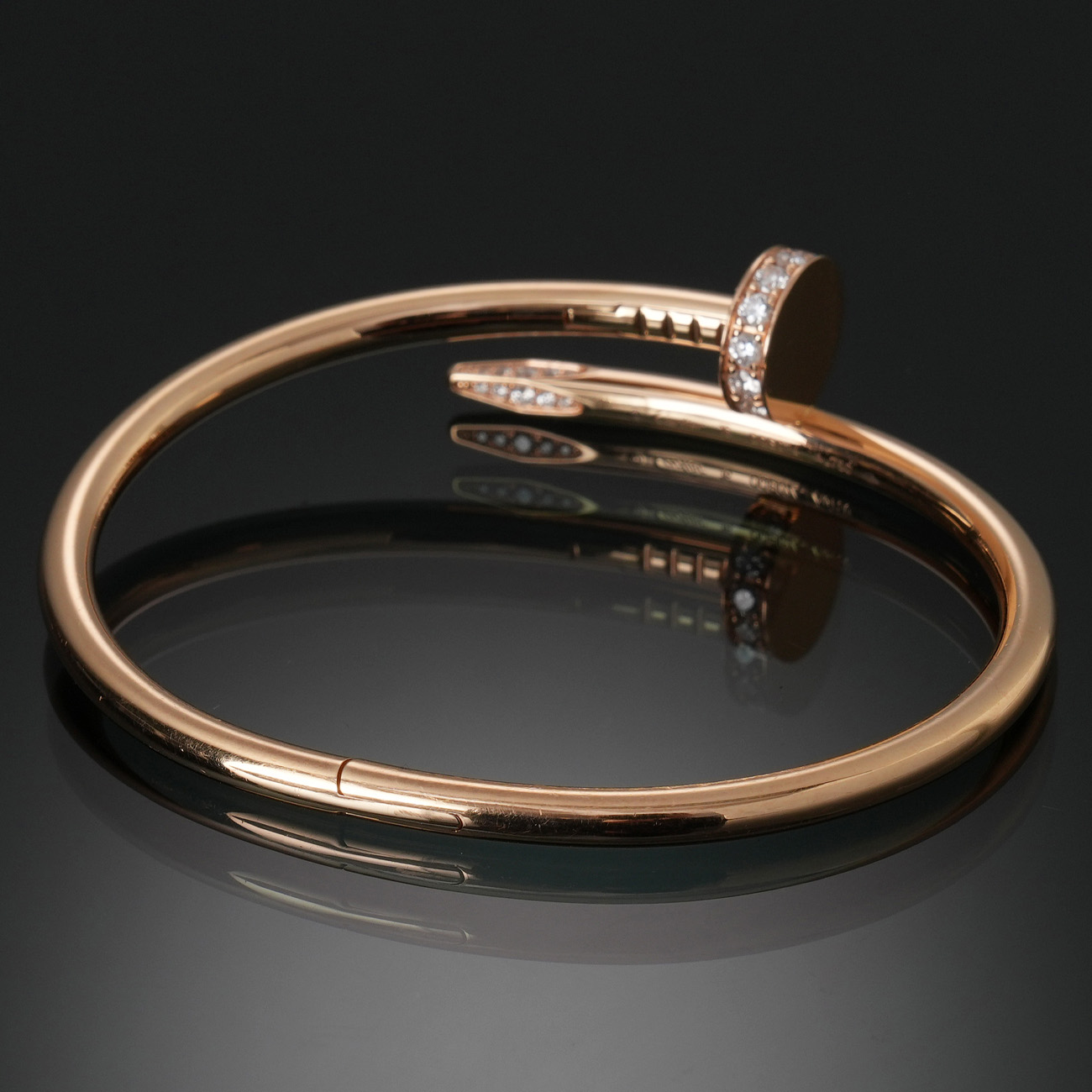 CARTIER(USED)까르띠에 저스트 앵 끌루 다이아 브레이슬릿 #16
