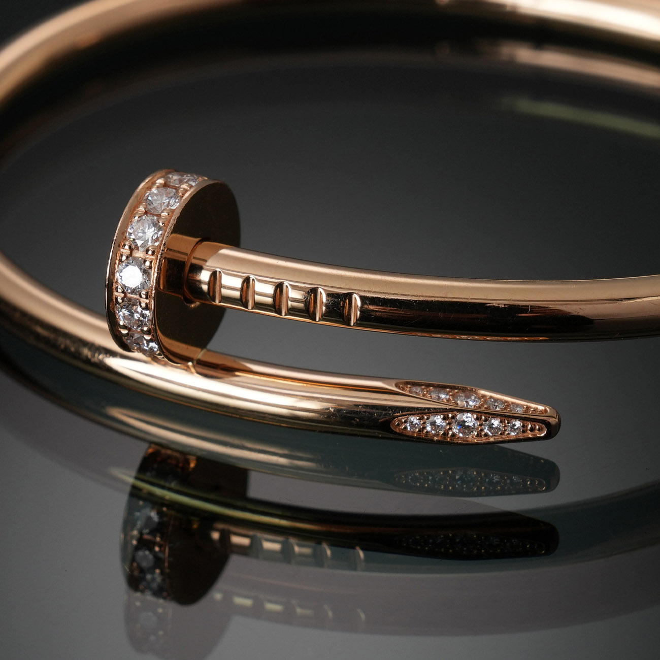 CARTIER(USED)까르띠에 저스트 앵 끌루 다이아 브레이슬릿 #16