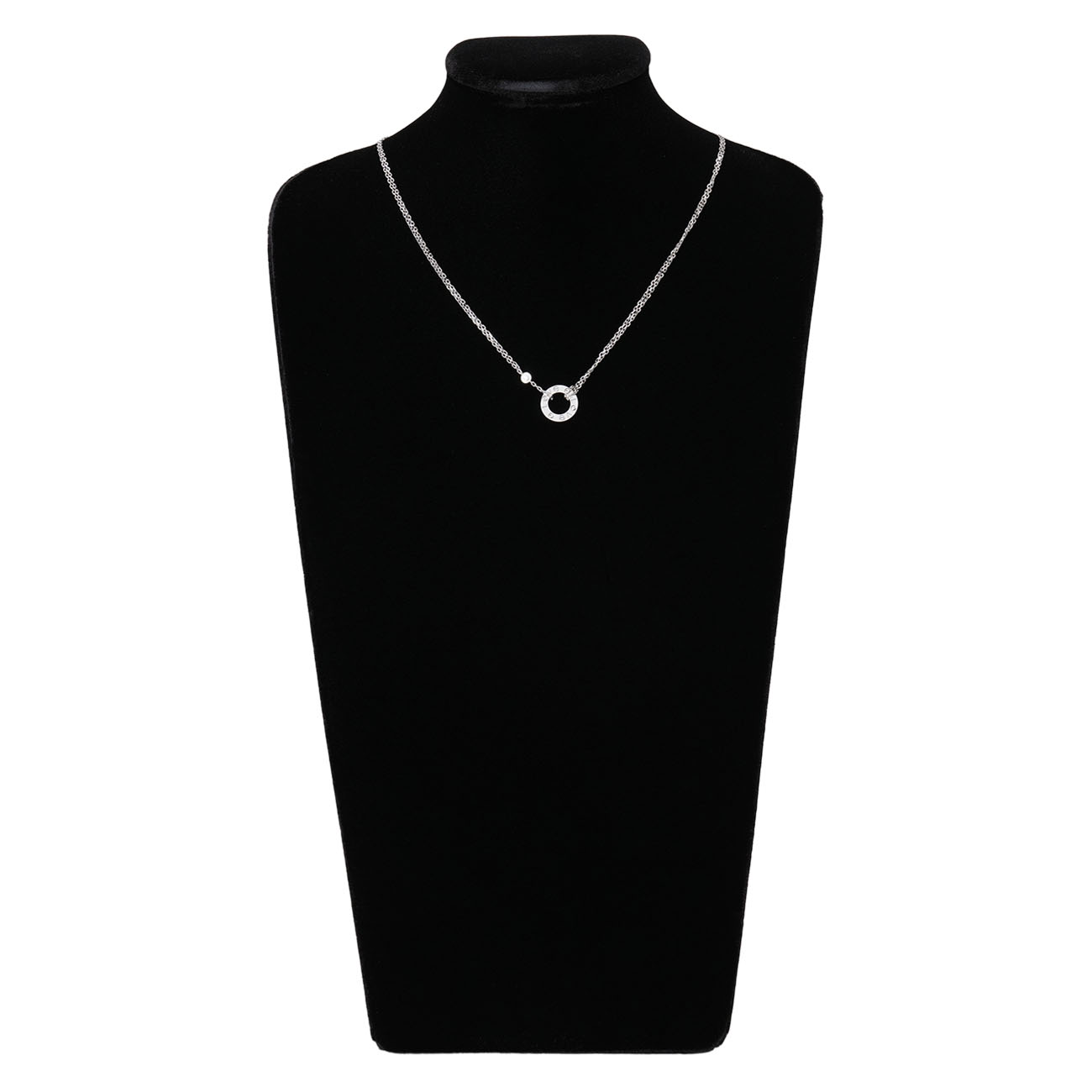 CARTIER(USED)까르띠에 다이아 러브 네크리스