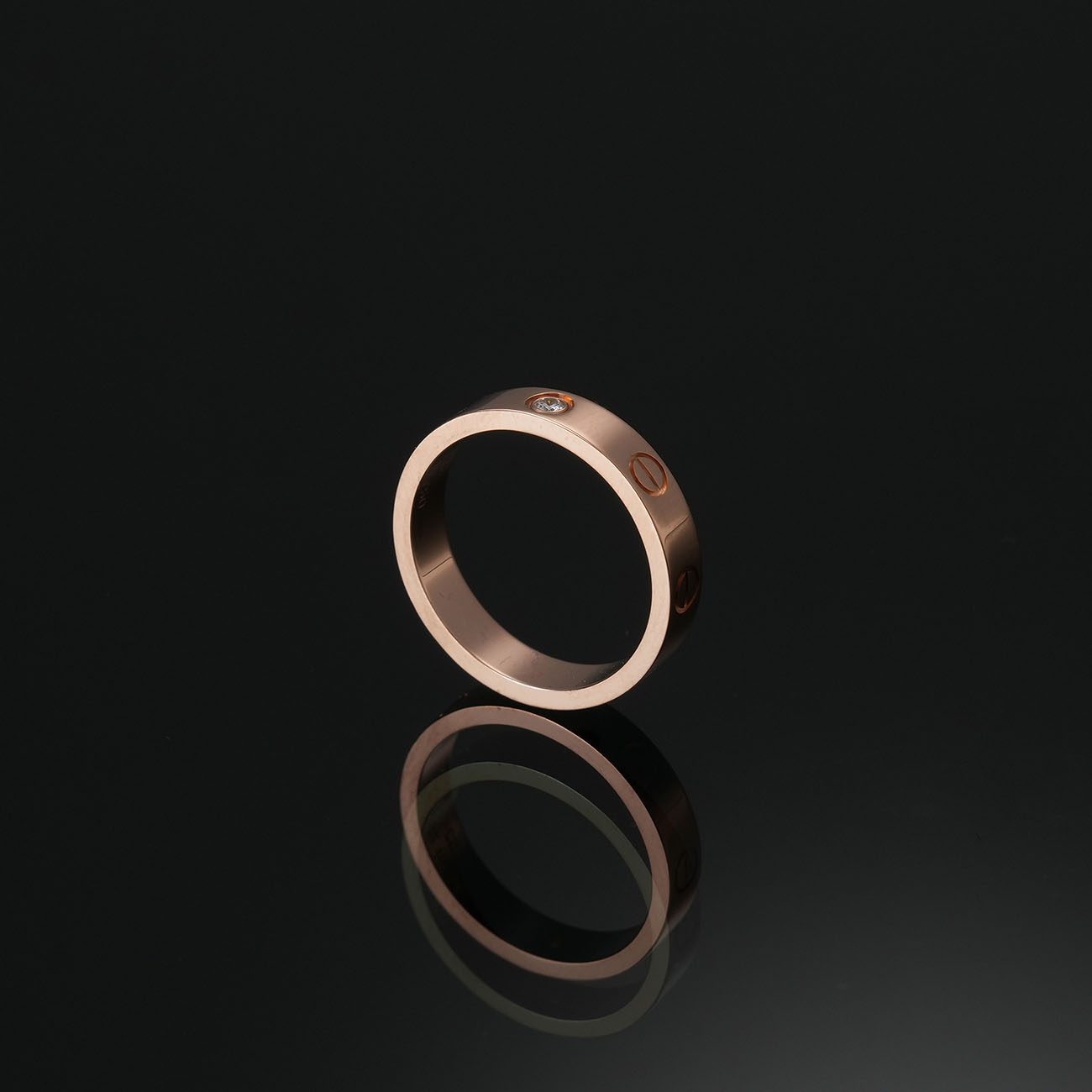 CARTIER(USED)까르띠에 1P 러브링 #52