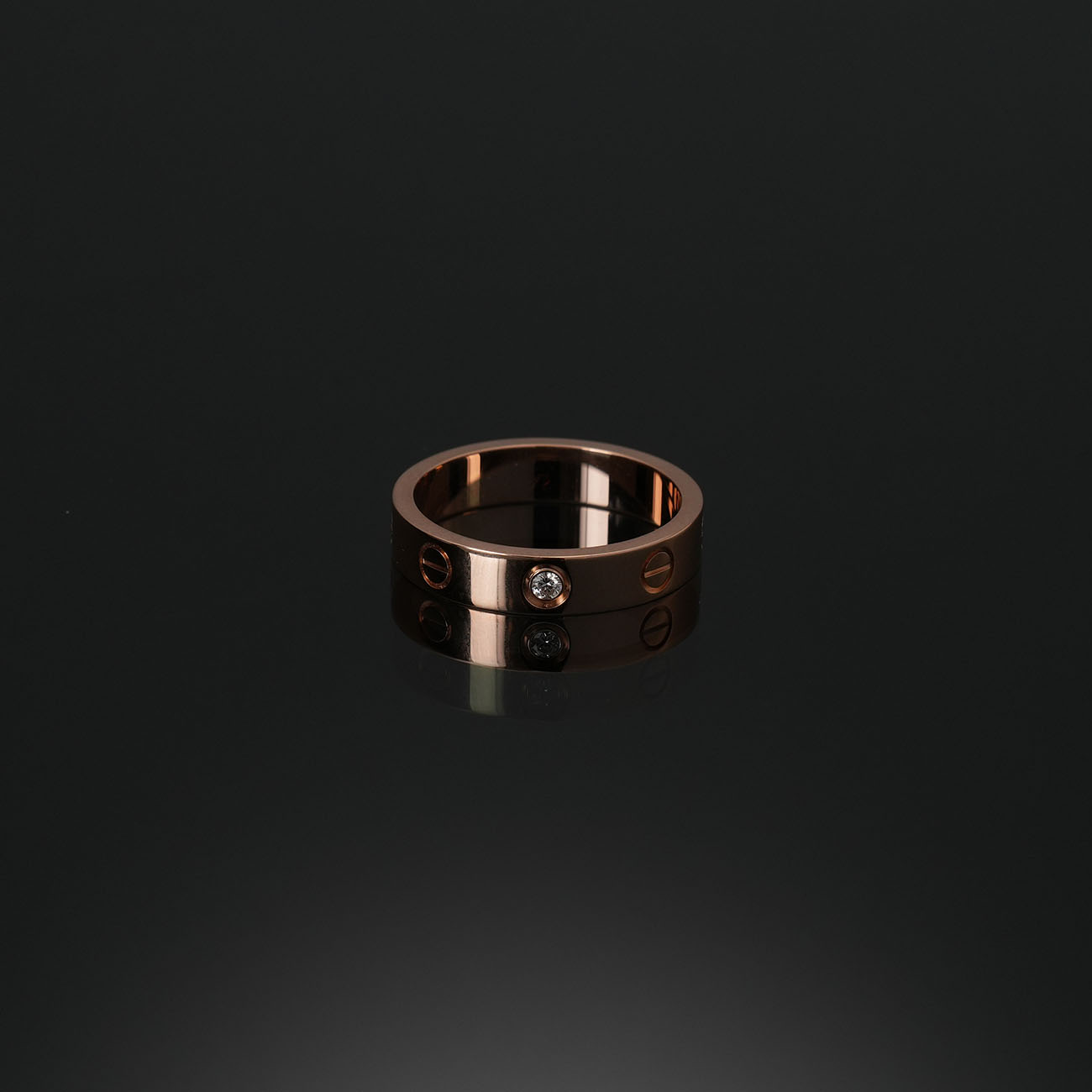 CARTIER(USED)까르띠에 1P 러브링 #52