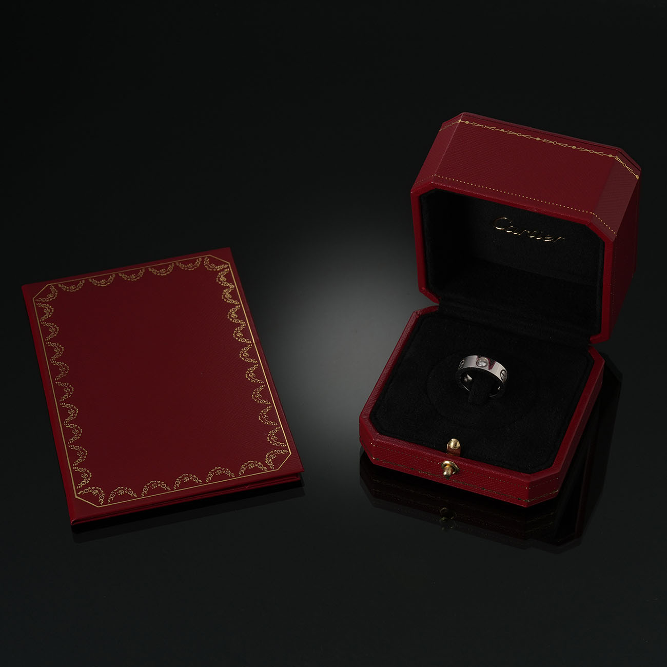 CARTIER(USED)까르띠에 3P 러브링 #46
