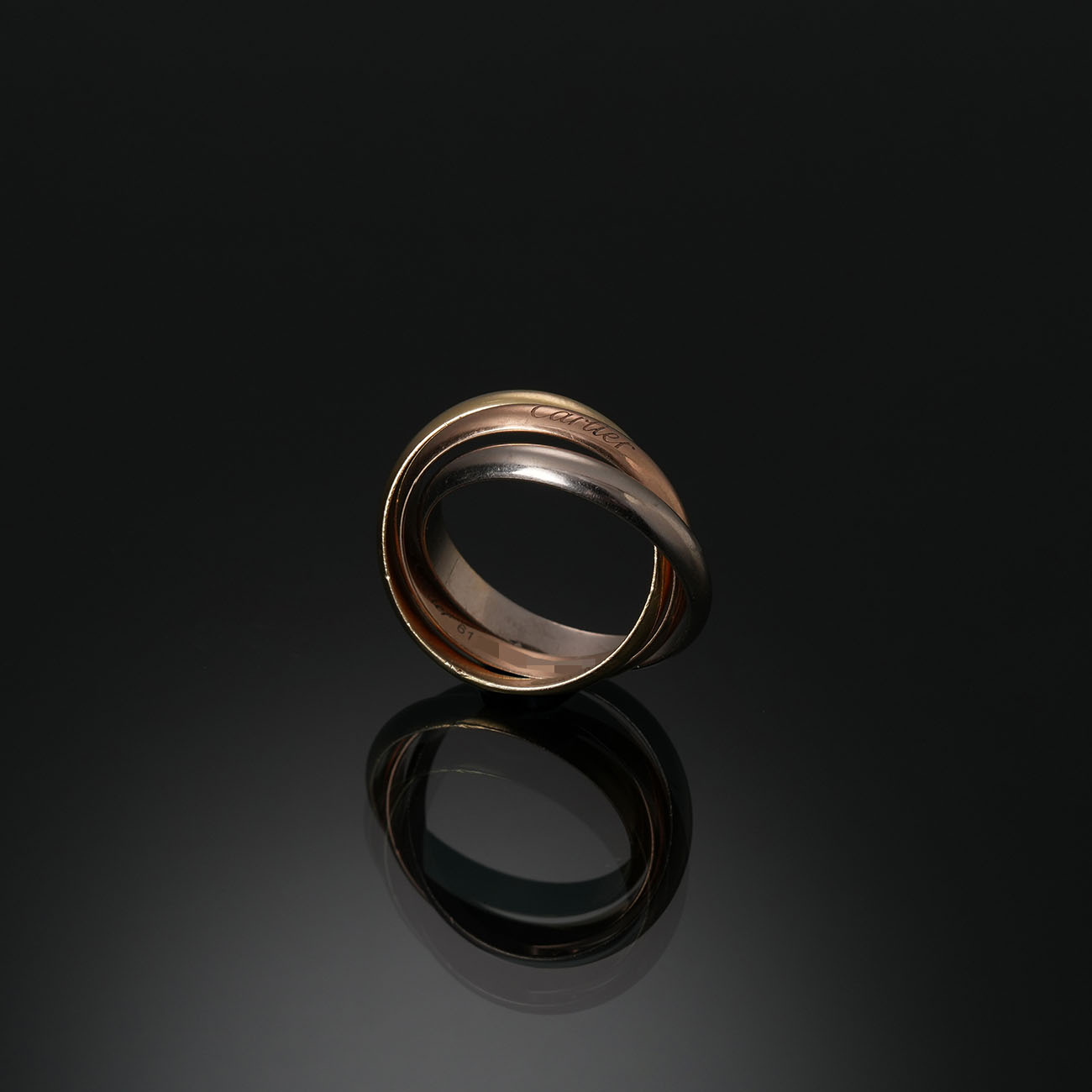 CARTIER(USED)까르띠에 트리니티 링 #61