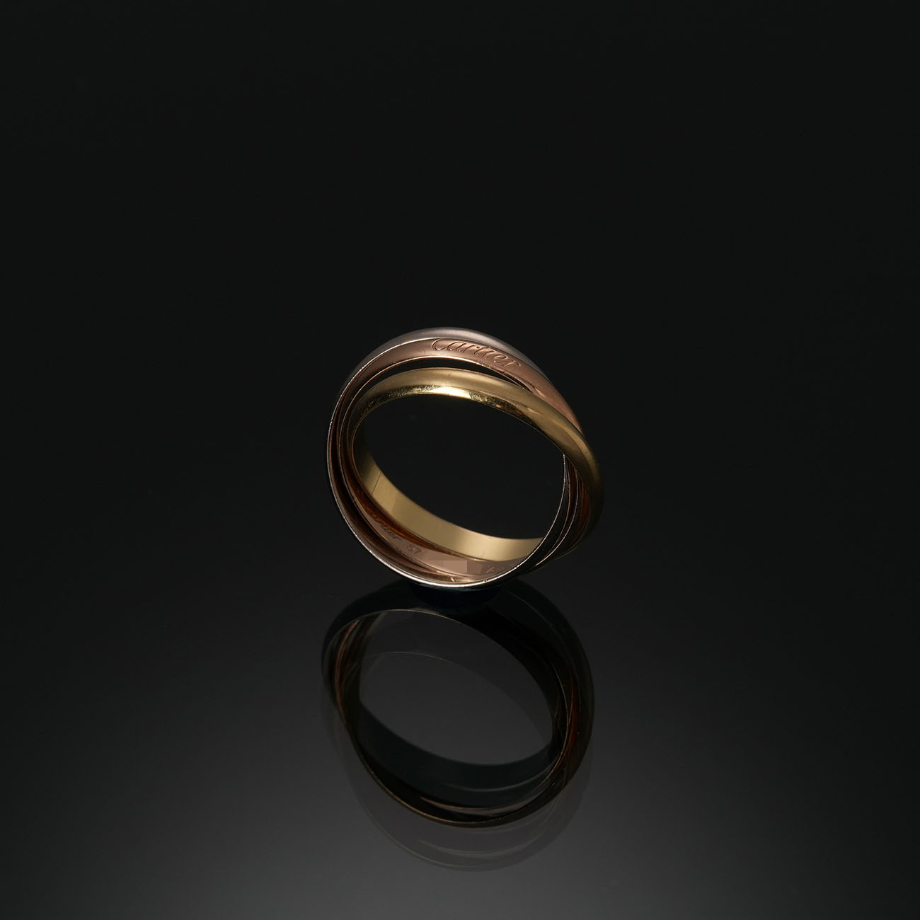CARTIER(USED)까르띠에 트리니티 링 #57