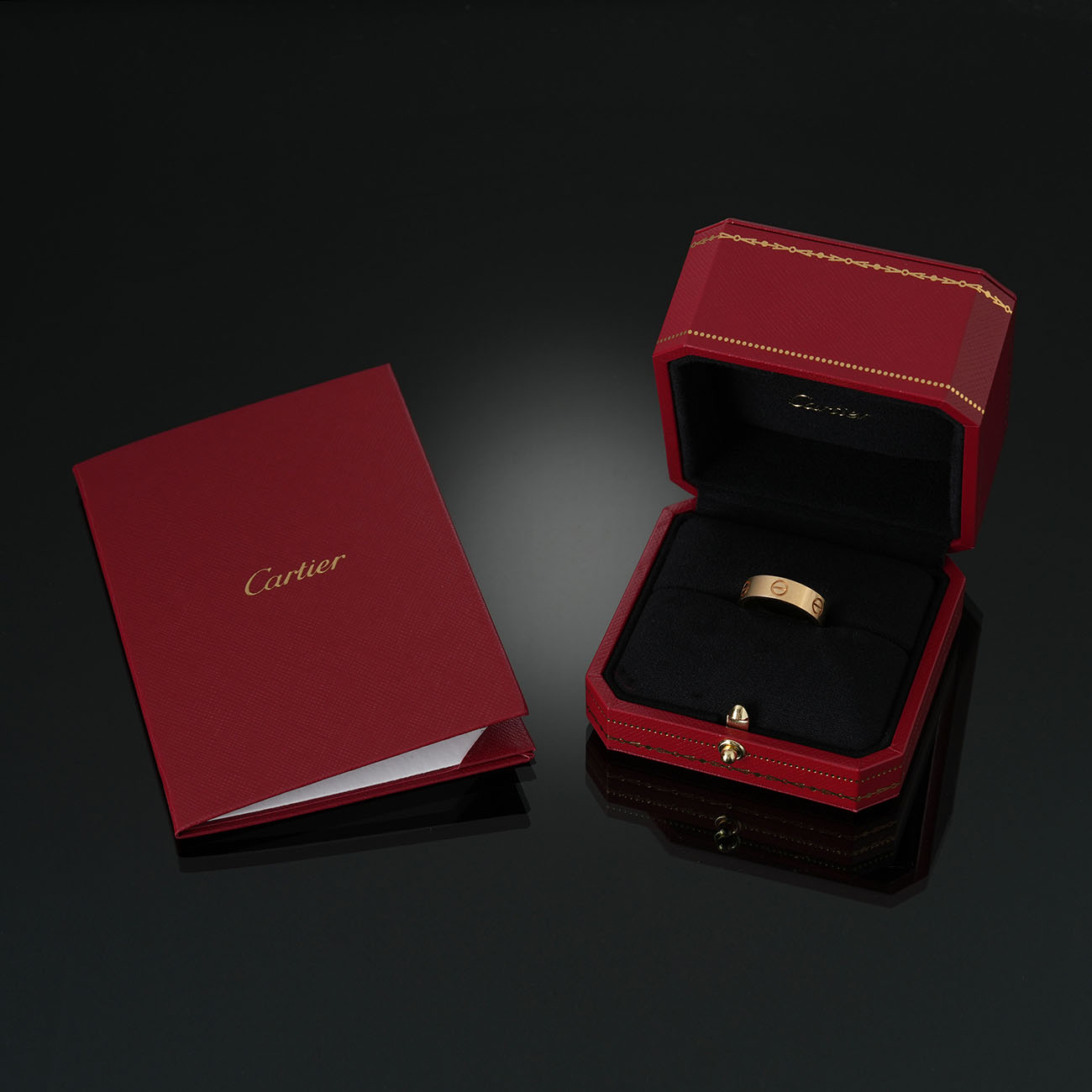 CARTIER(USED)까르띠에 러브 링 #55
