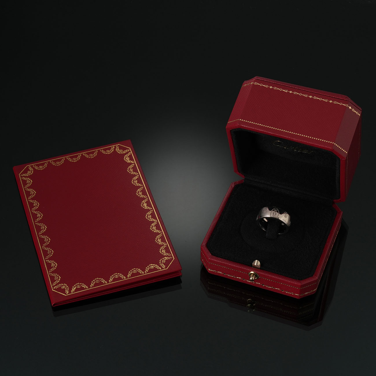 CARTIER(USED)까르띠에 해피버스데이 볼드 링 #54