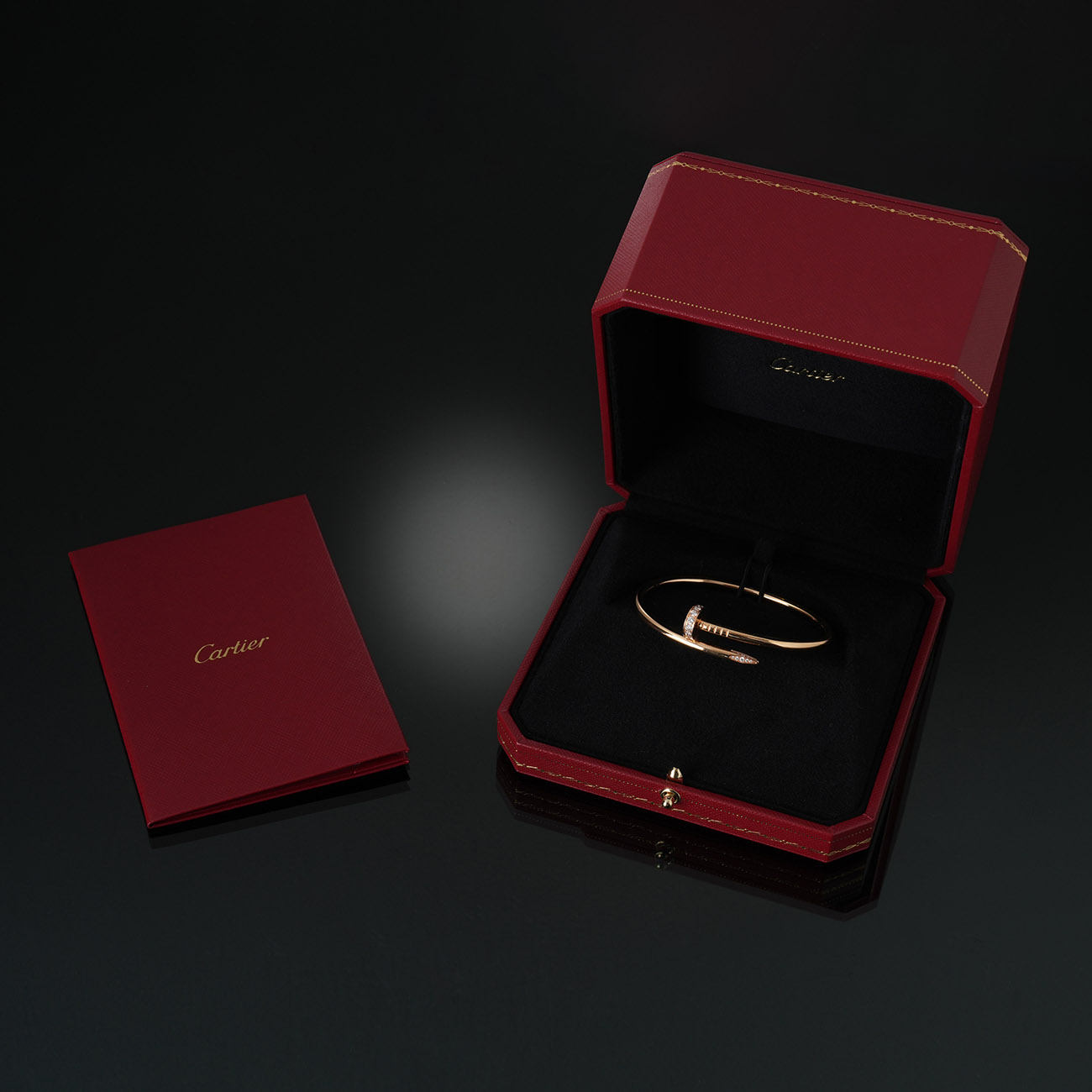 CARTIER(USED)까르띠에 저스트 앵 끌루 다이아 브레이슬릿 #17