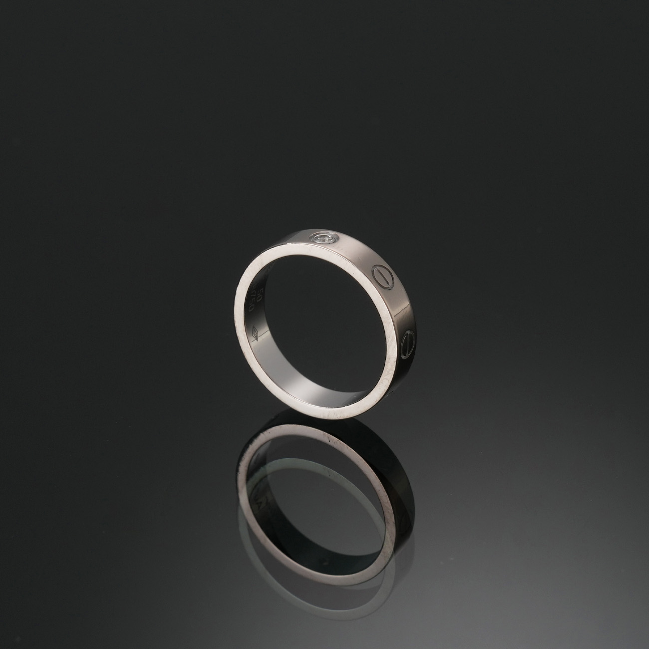 CARTIER(USED)까르띠에 1P 러브 웨딩밴드 #50