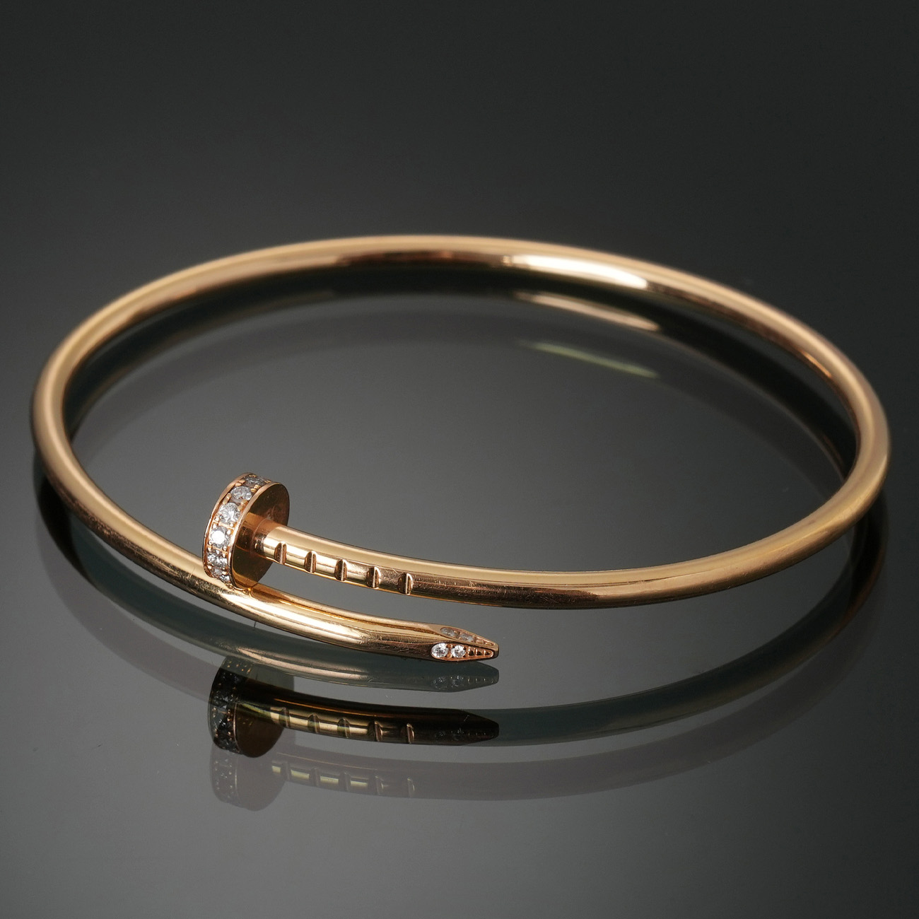 CARTIER(USED)까르띠에 저스트 앵 끌루 다이아 브레이슬릿 SM #16